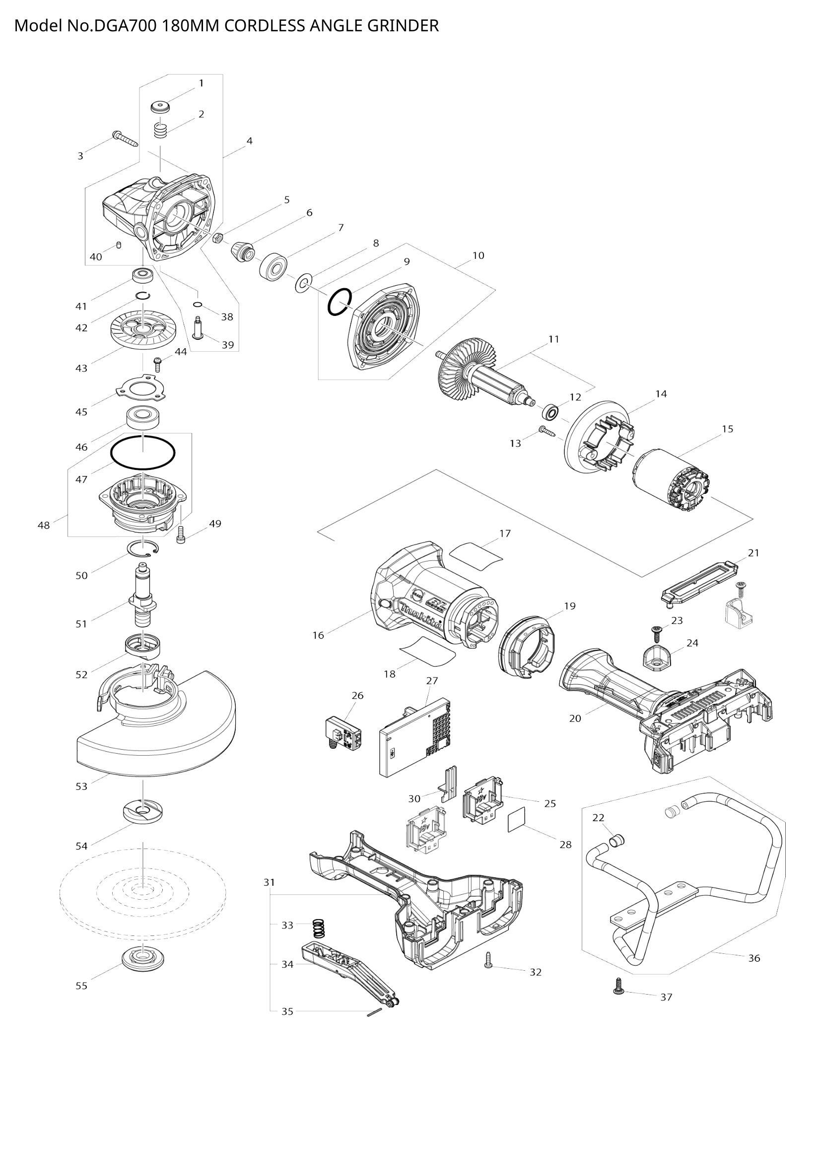 Diagram for DGA700