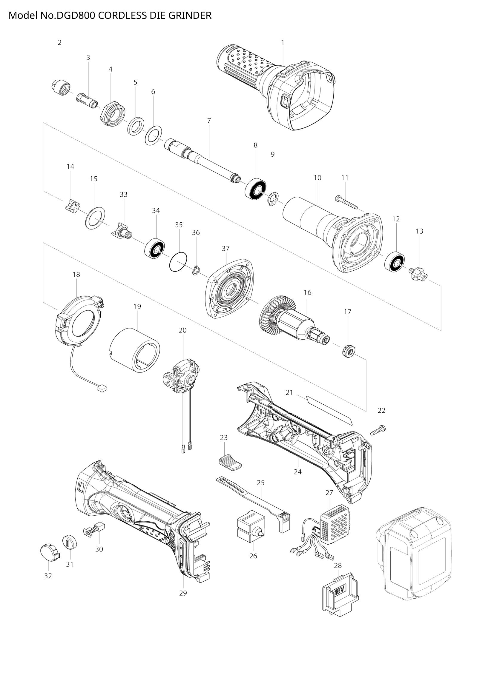 Diagram for DGD800