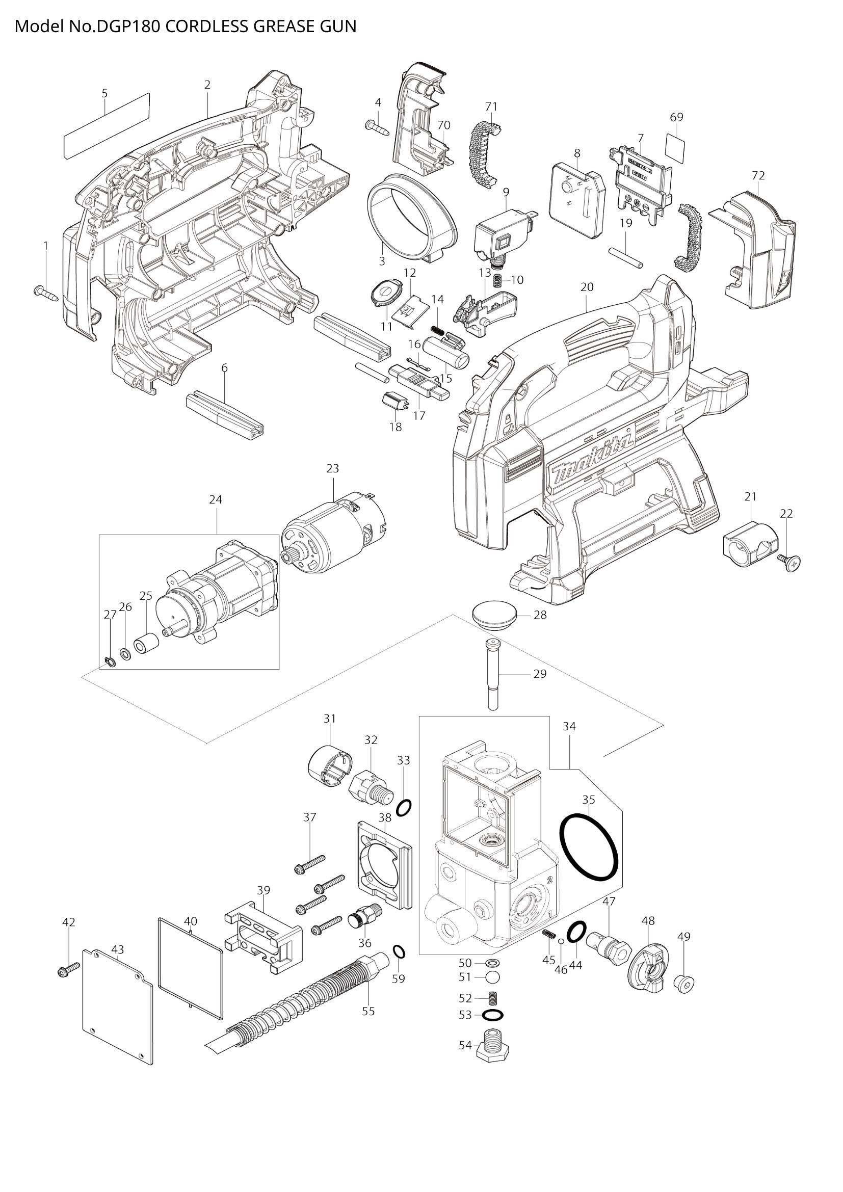 Diagram for DGP180