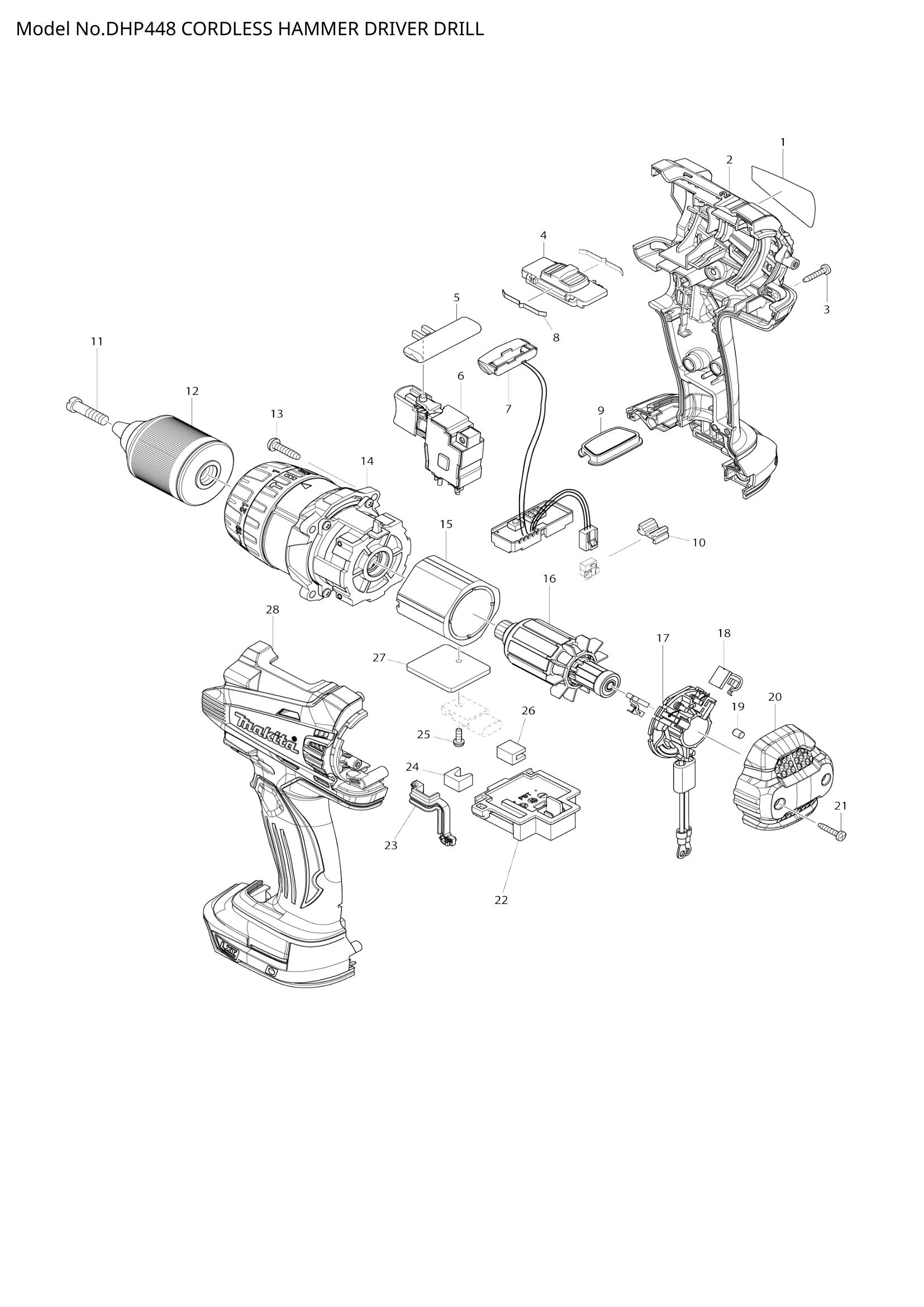 Diagram for DHP448