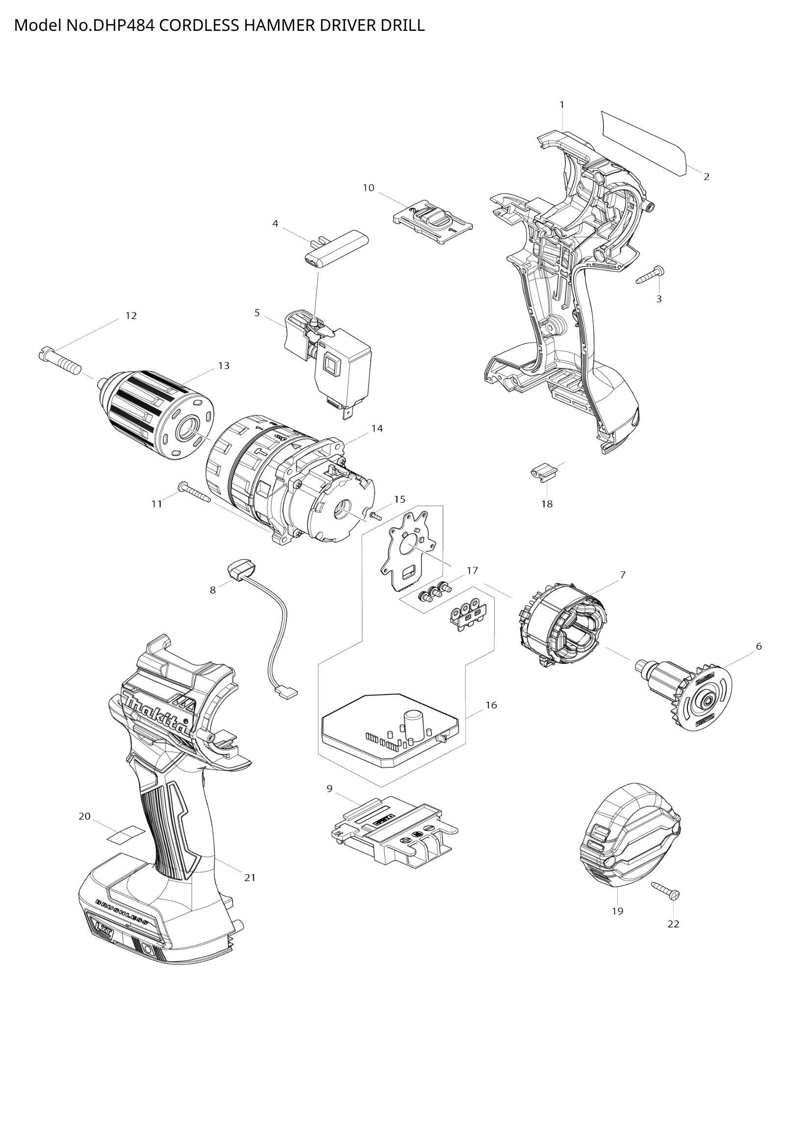 Diagram for DHP484