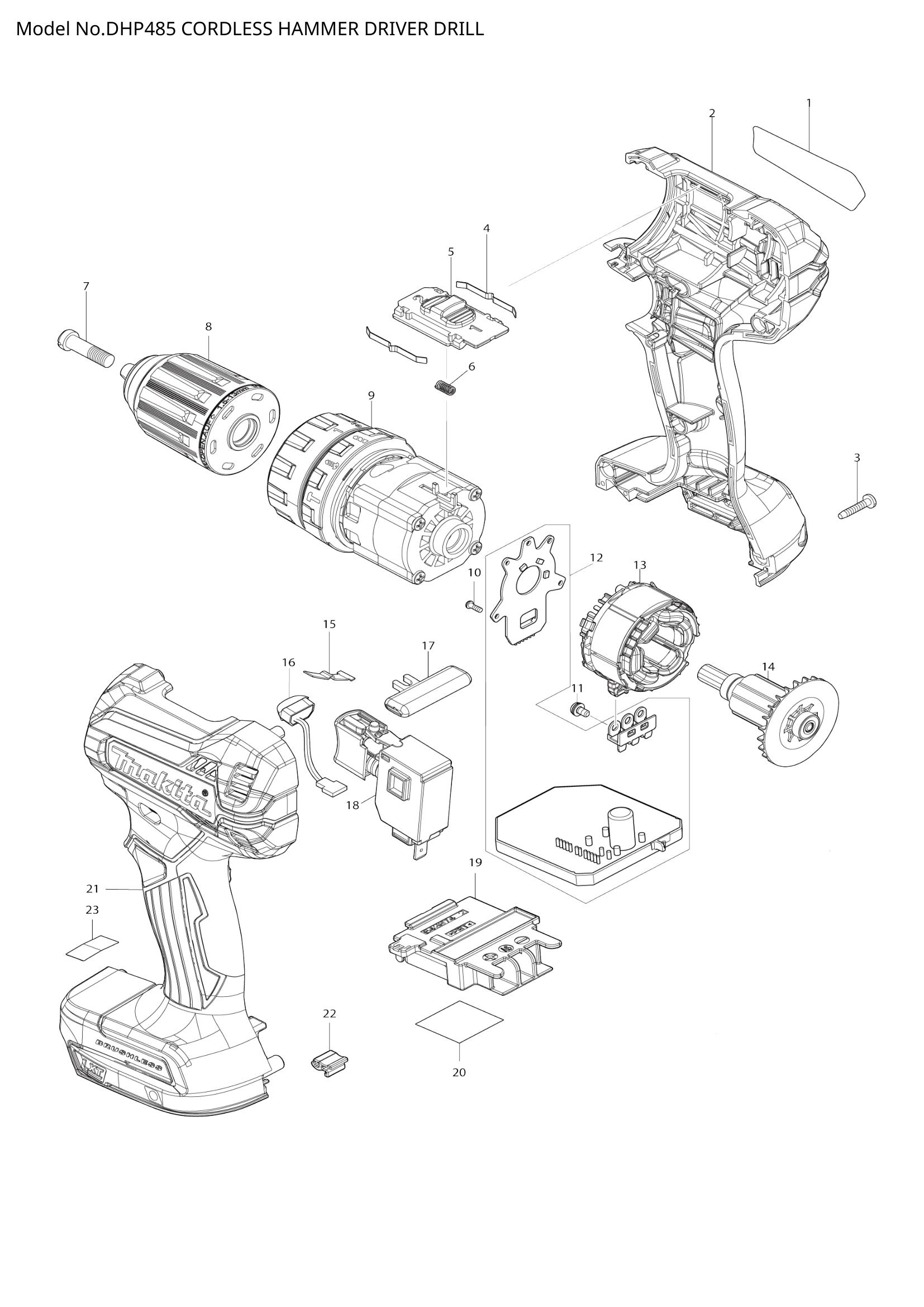 Diagram for DHP485