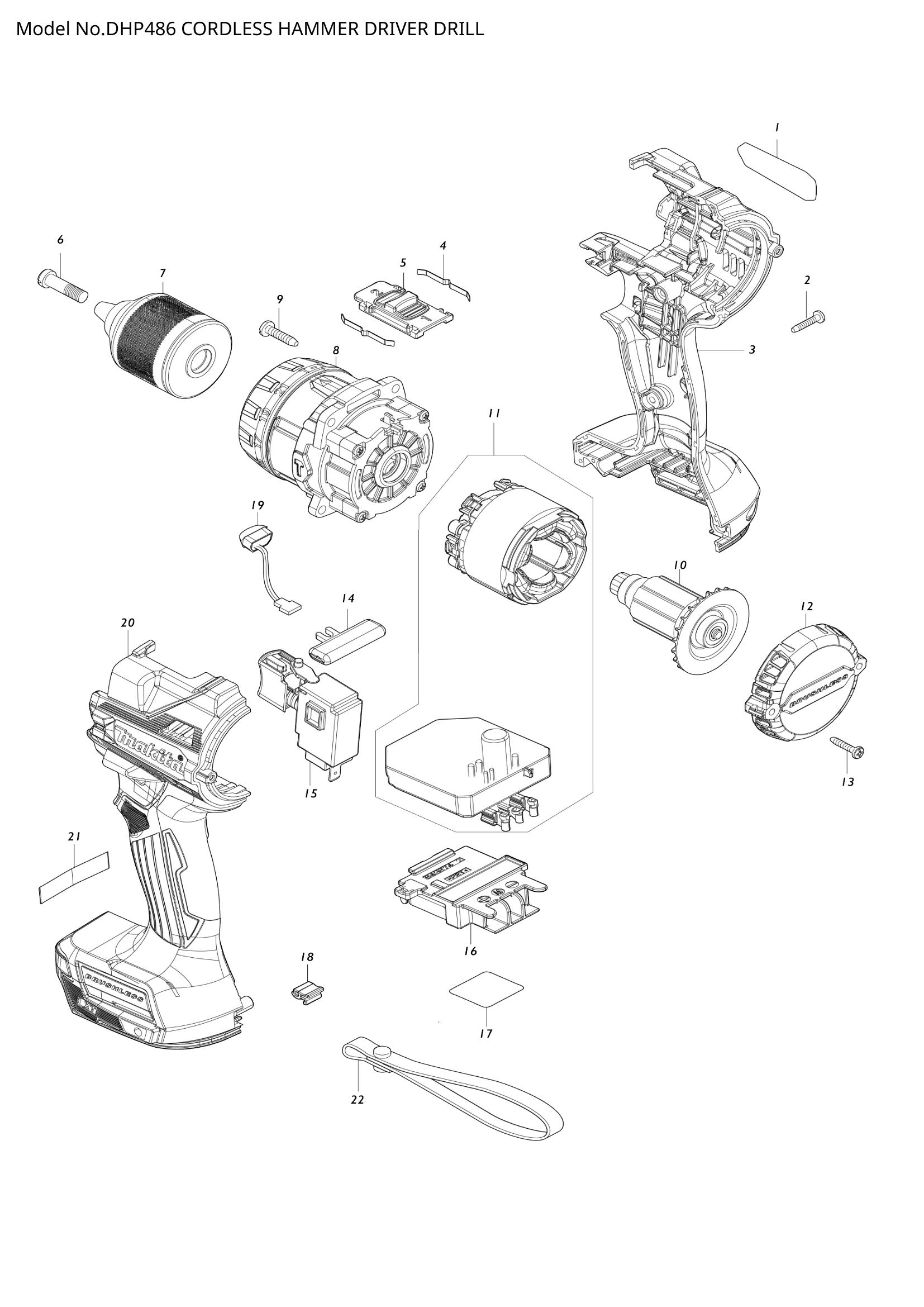 Diagram for DHP486