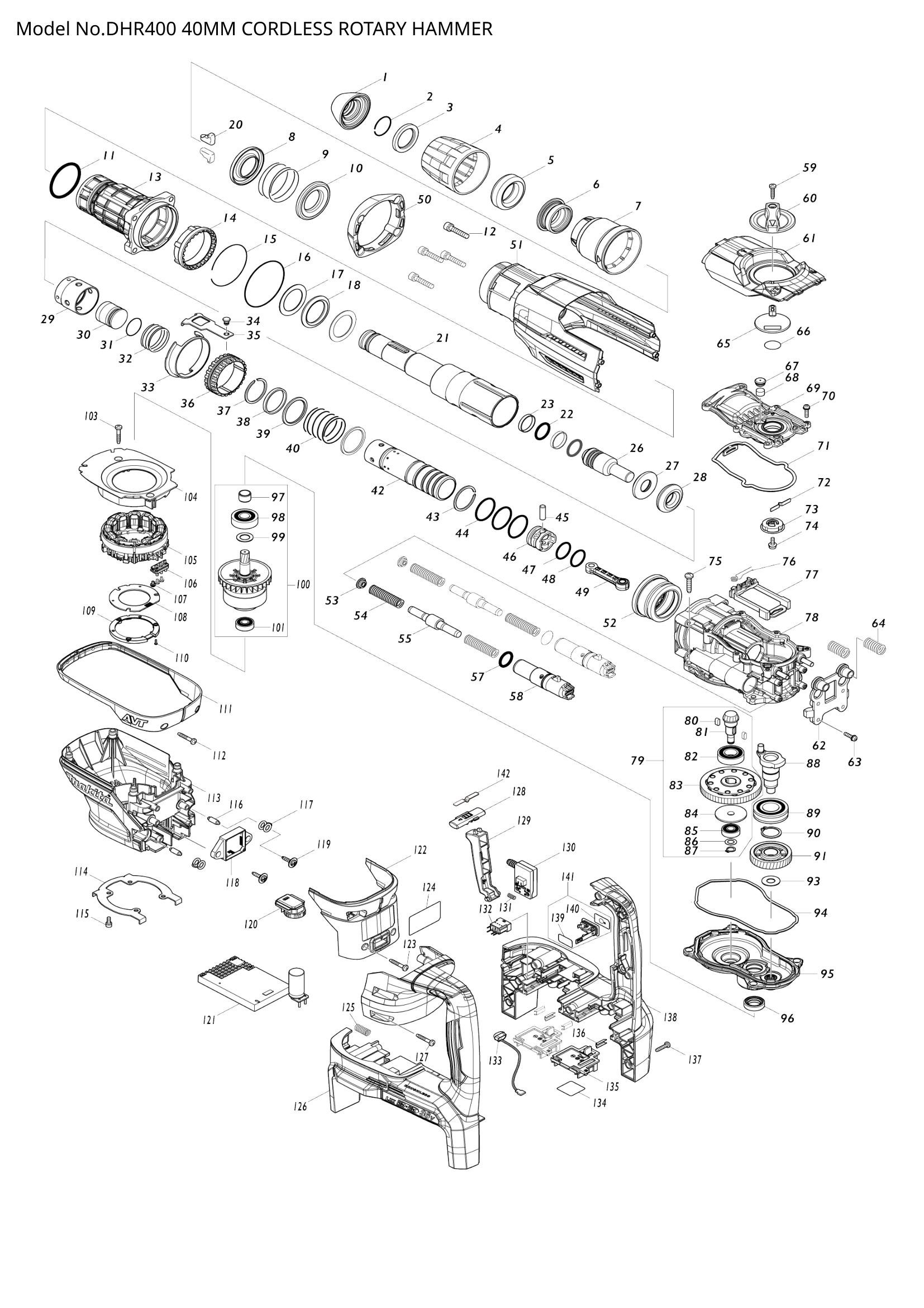 Diagram for DHR400