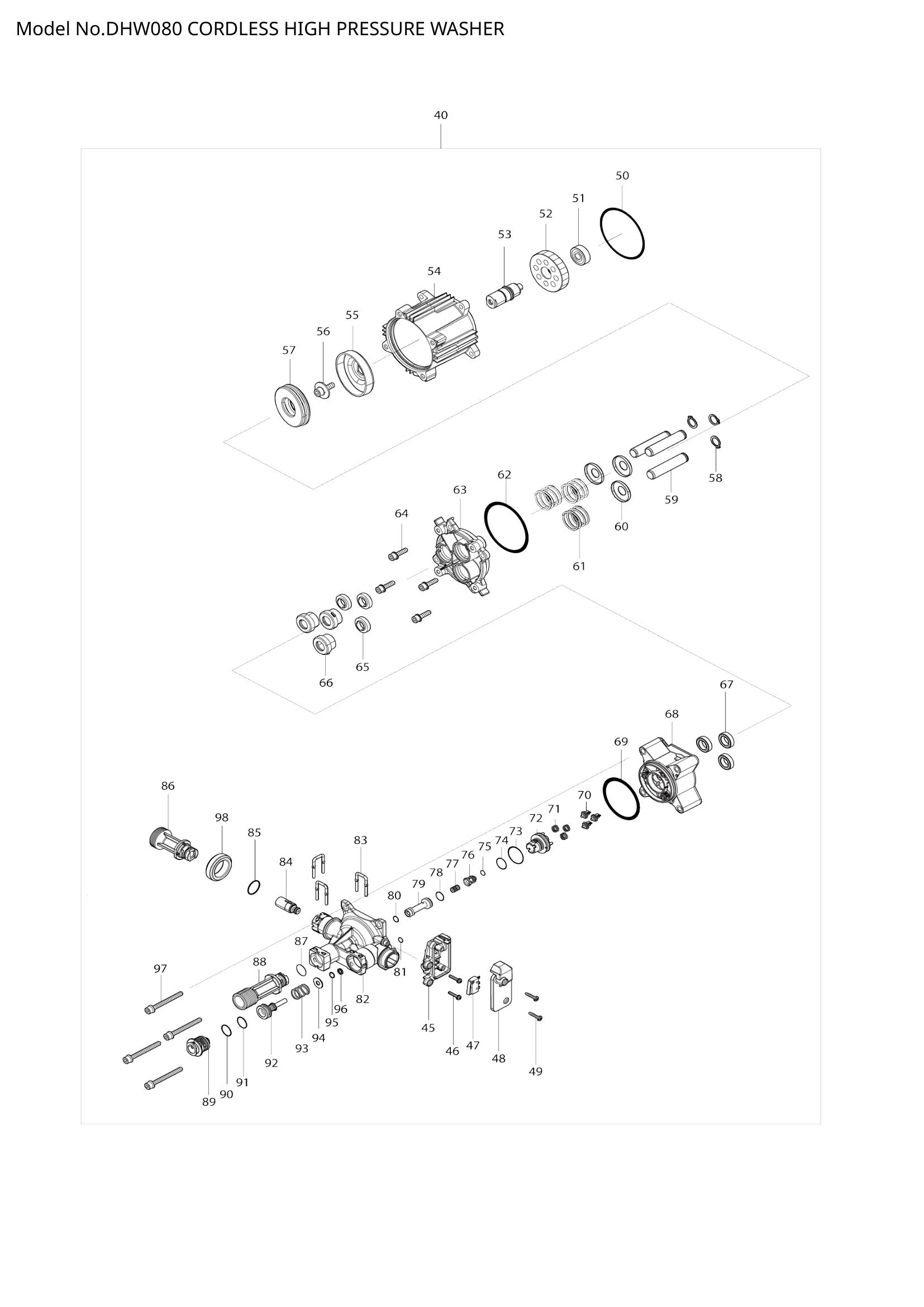 Diagram for DHW080