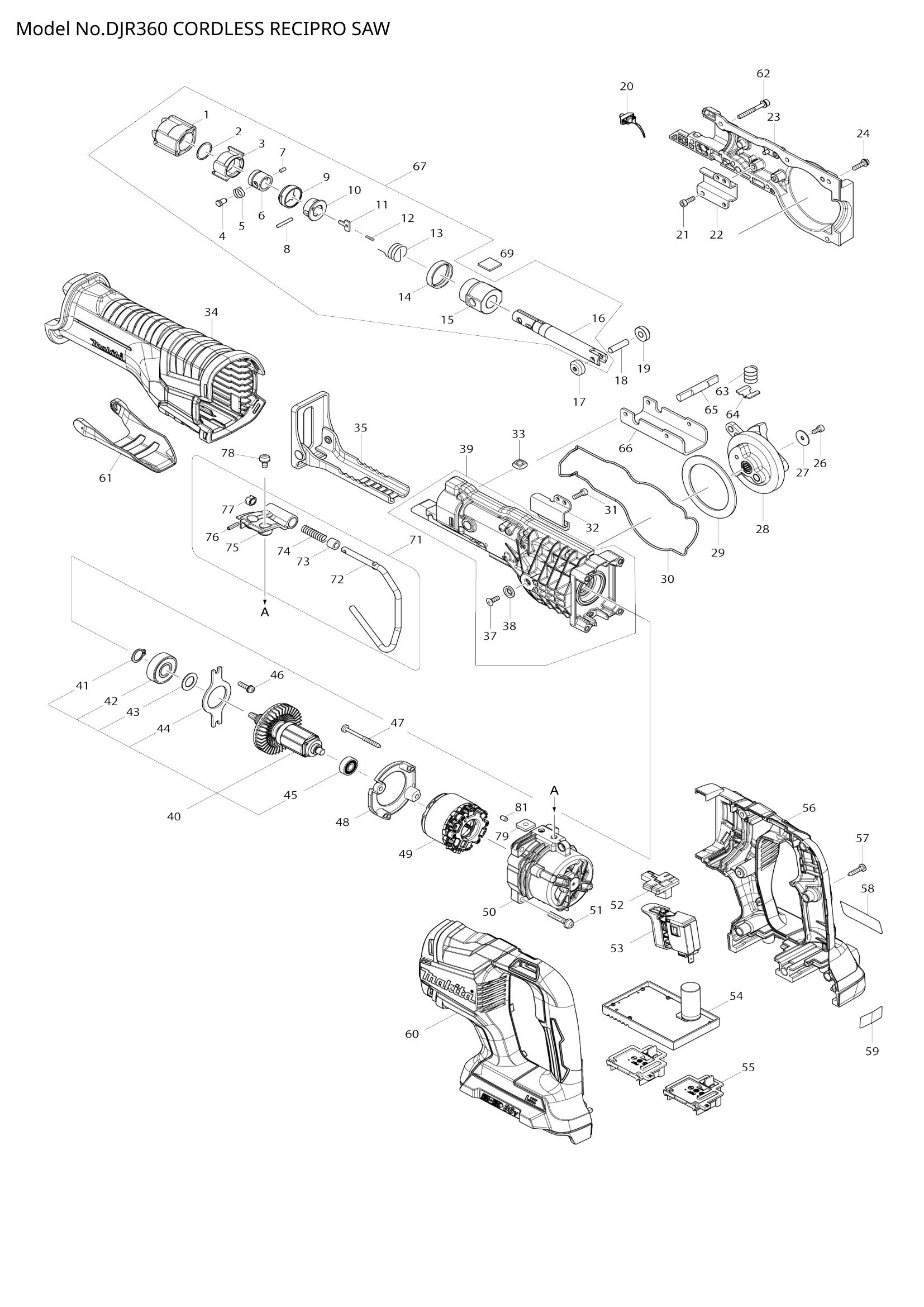 Diagram for DJR360