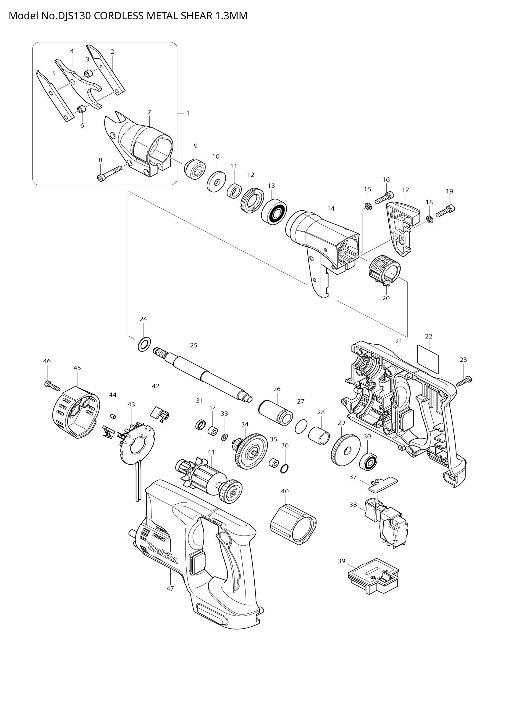 Diagram for DJS130
