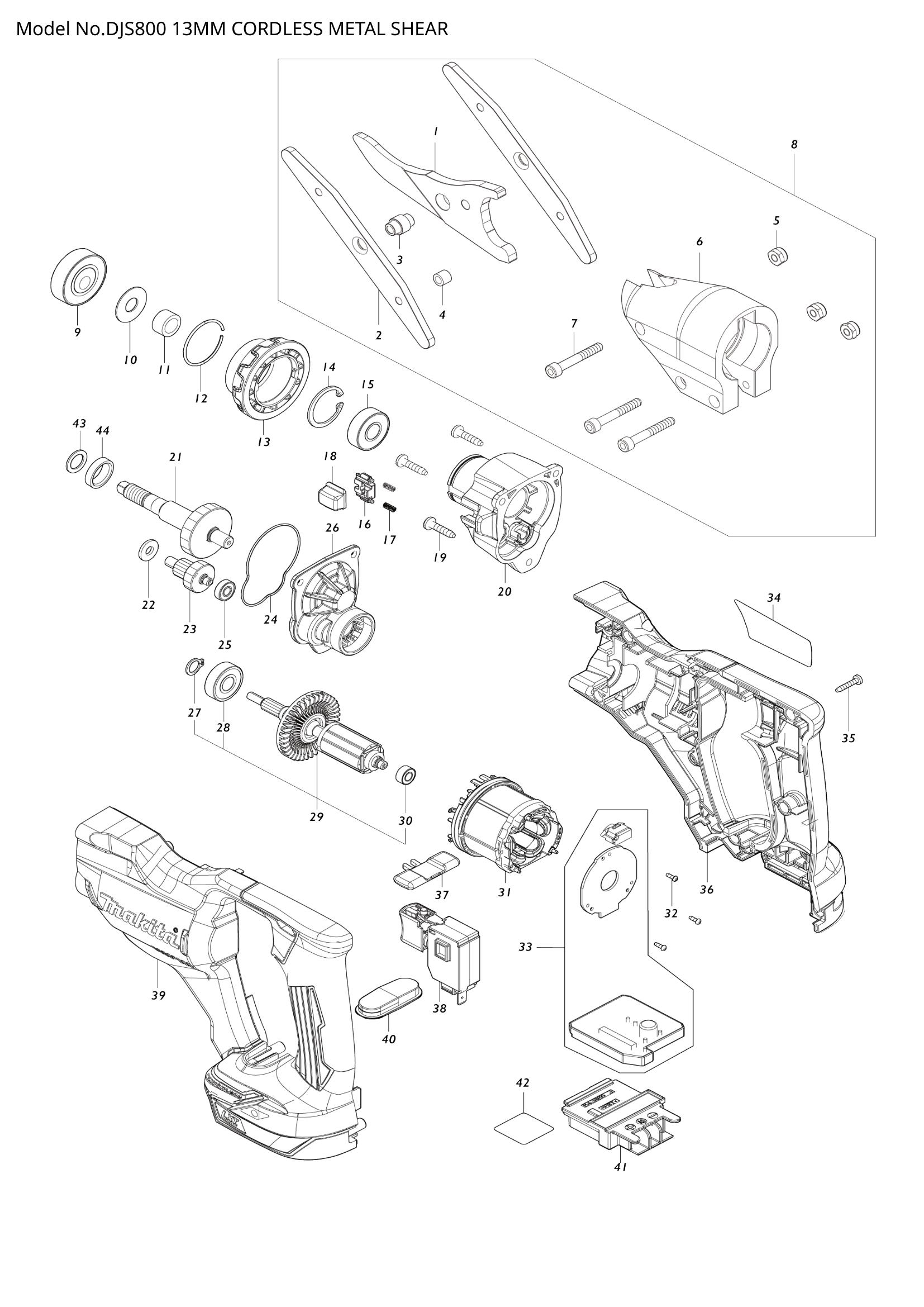 Diagram for DJS800