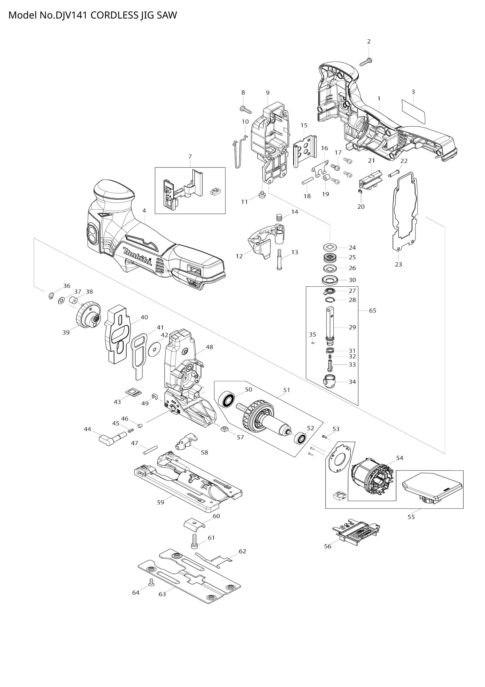 Diagram for DJV141