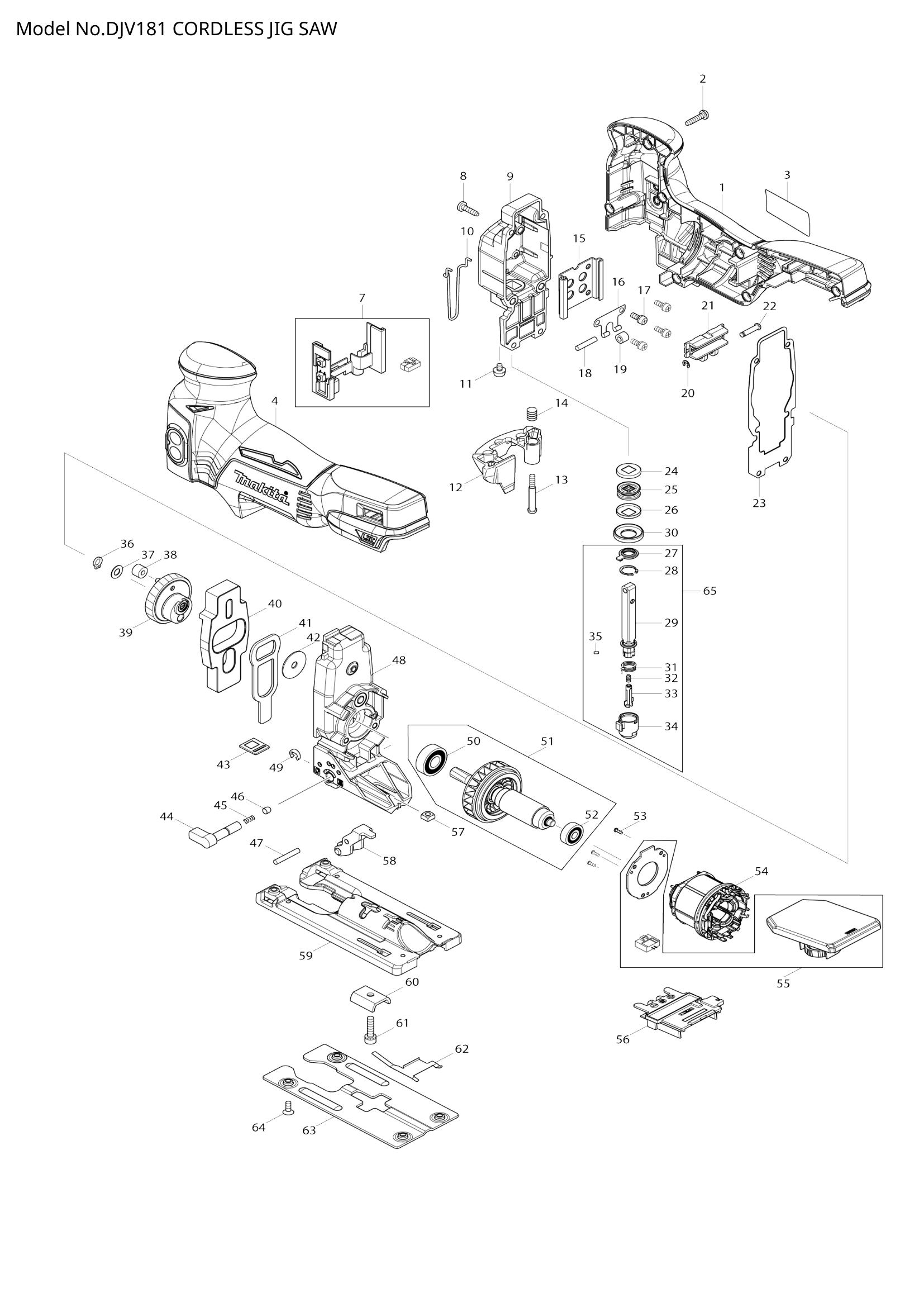 Diagram for DJV181