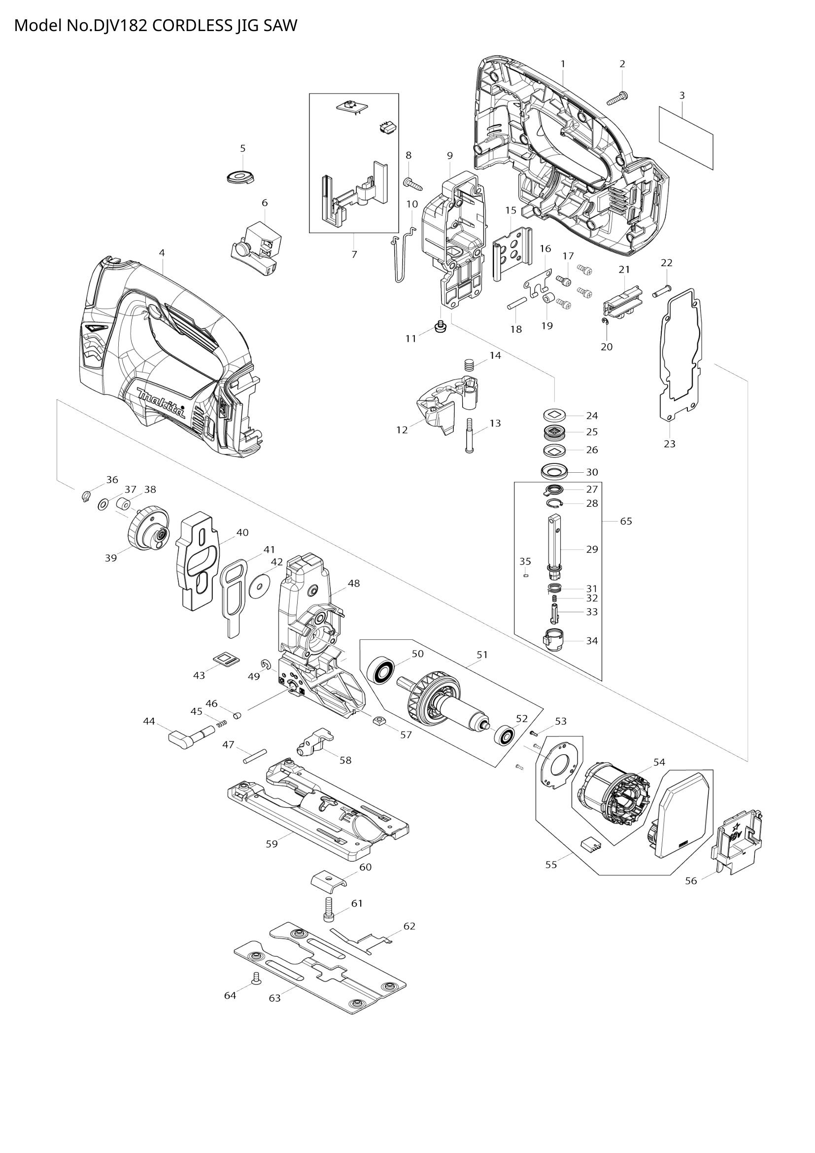 Diagram for DJV182