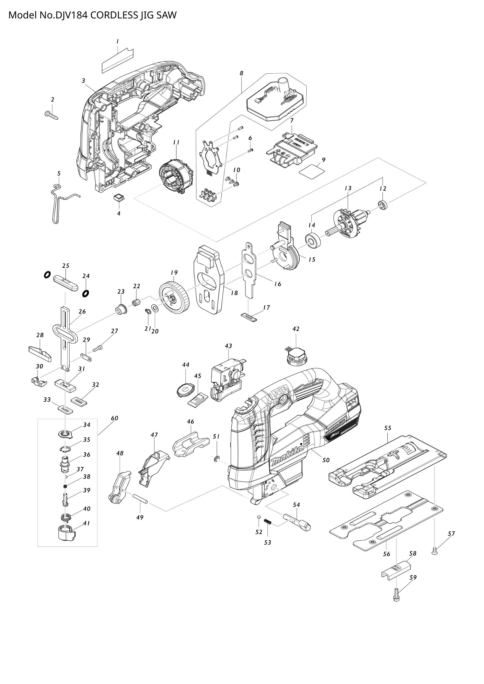 Diagram for DJV184