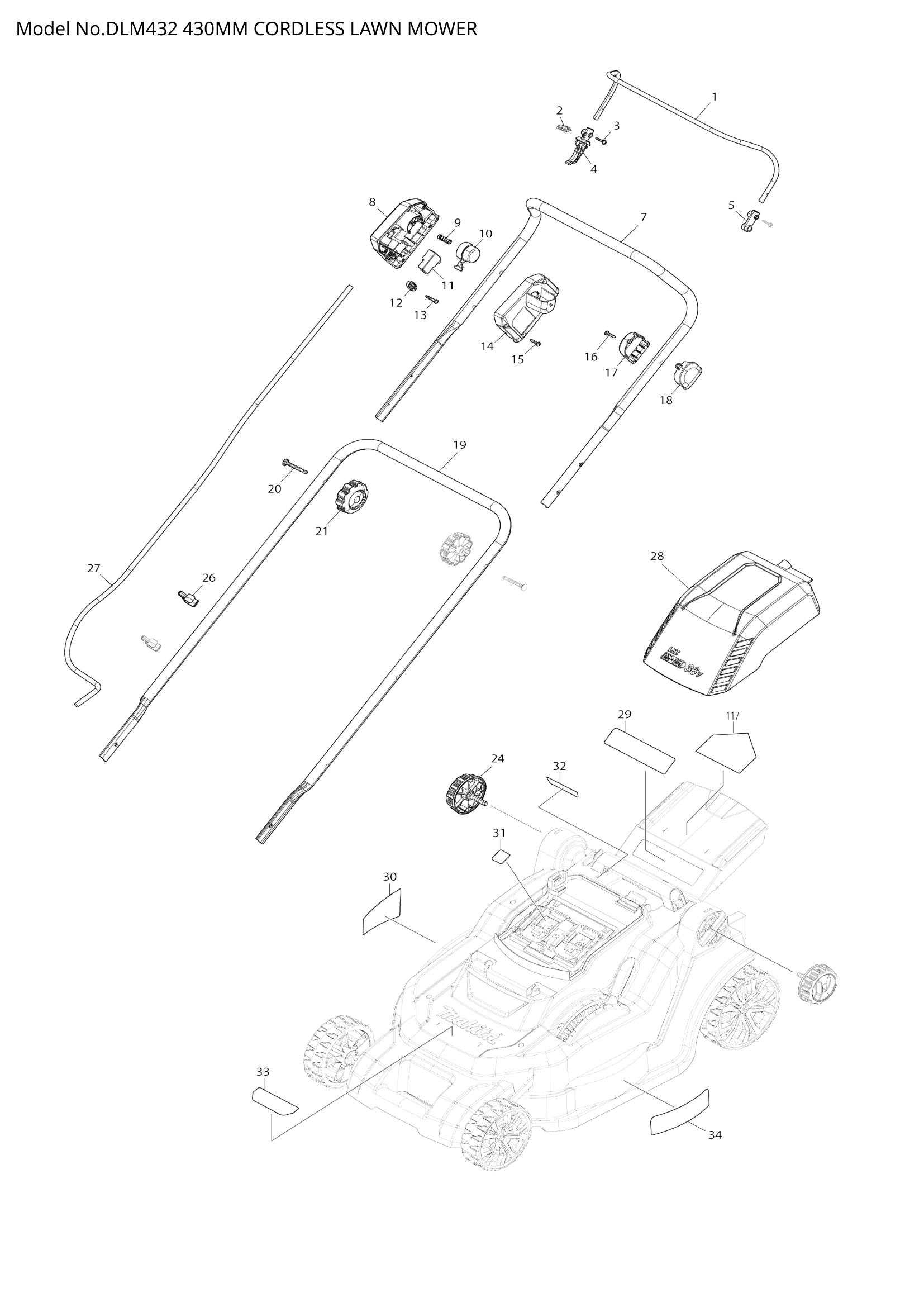 Diagram for DLM432