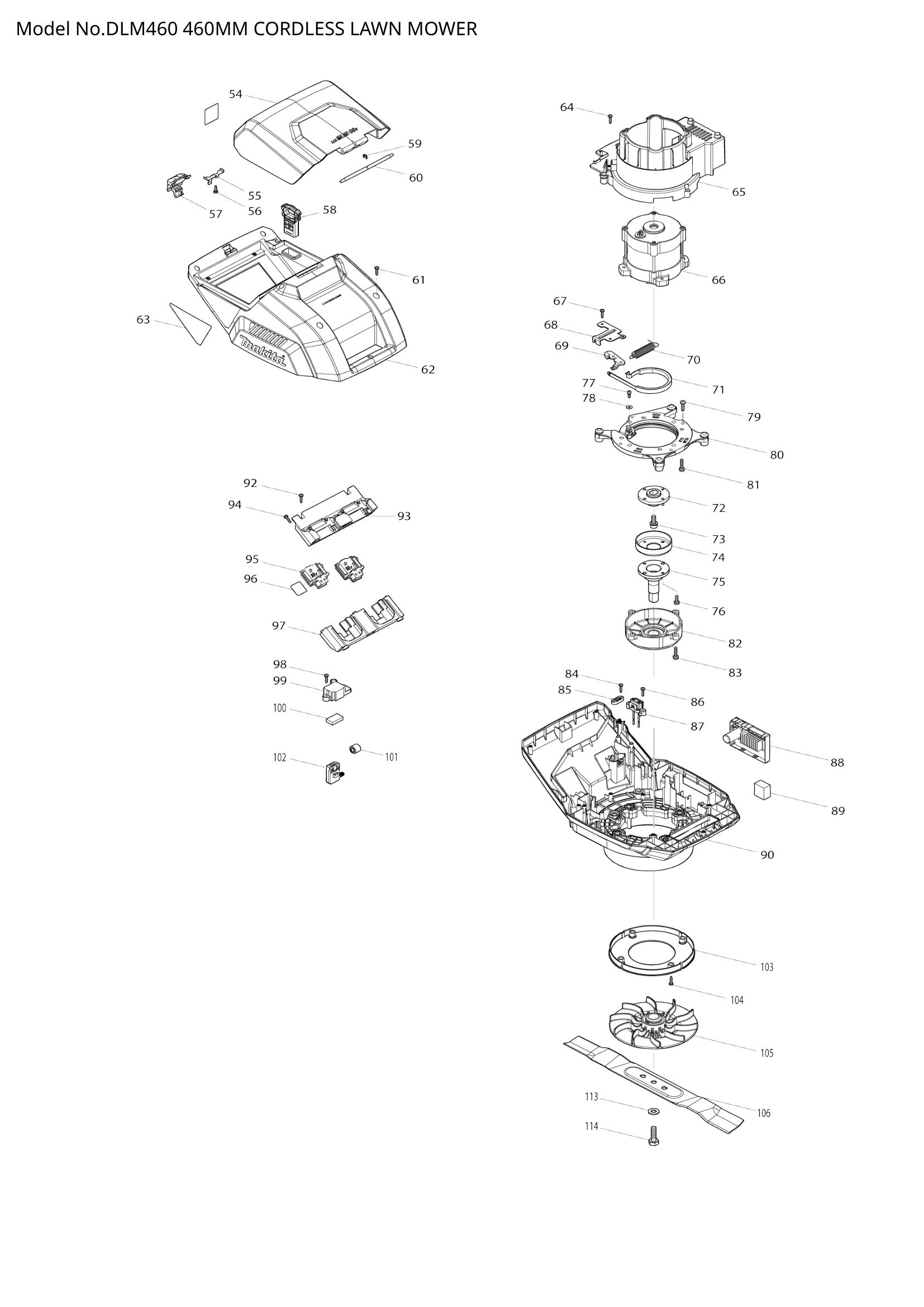 Diagram for DLM460