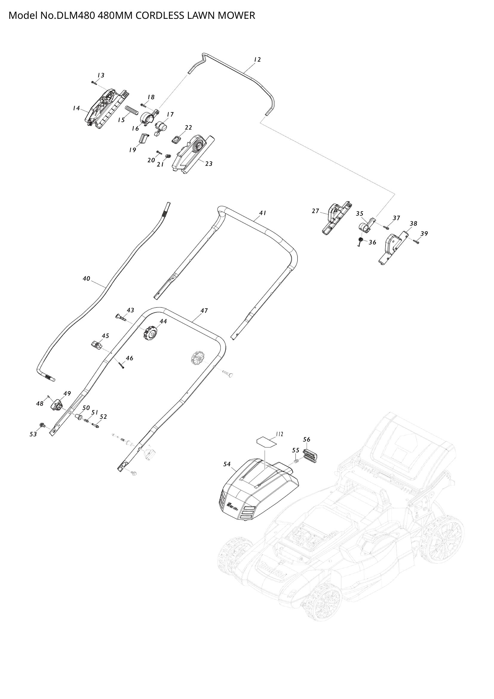 Diagram for DLM480