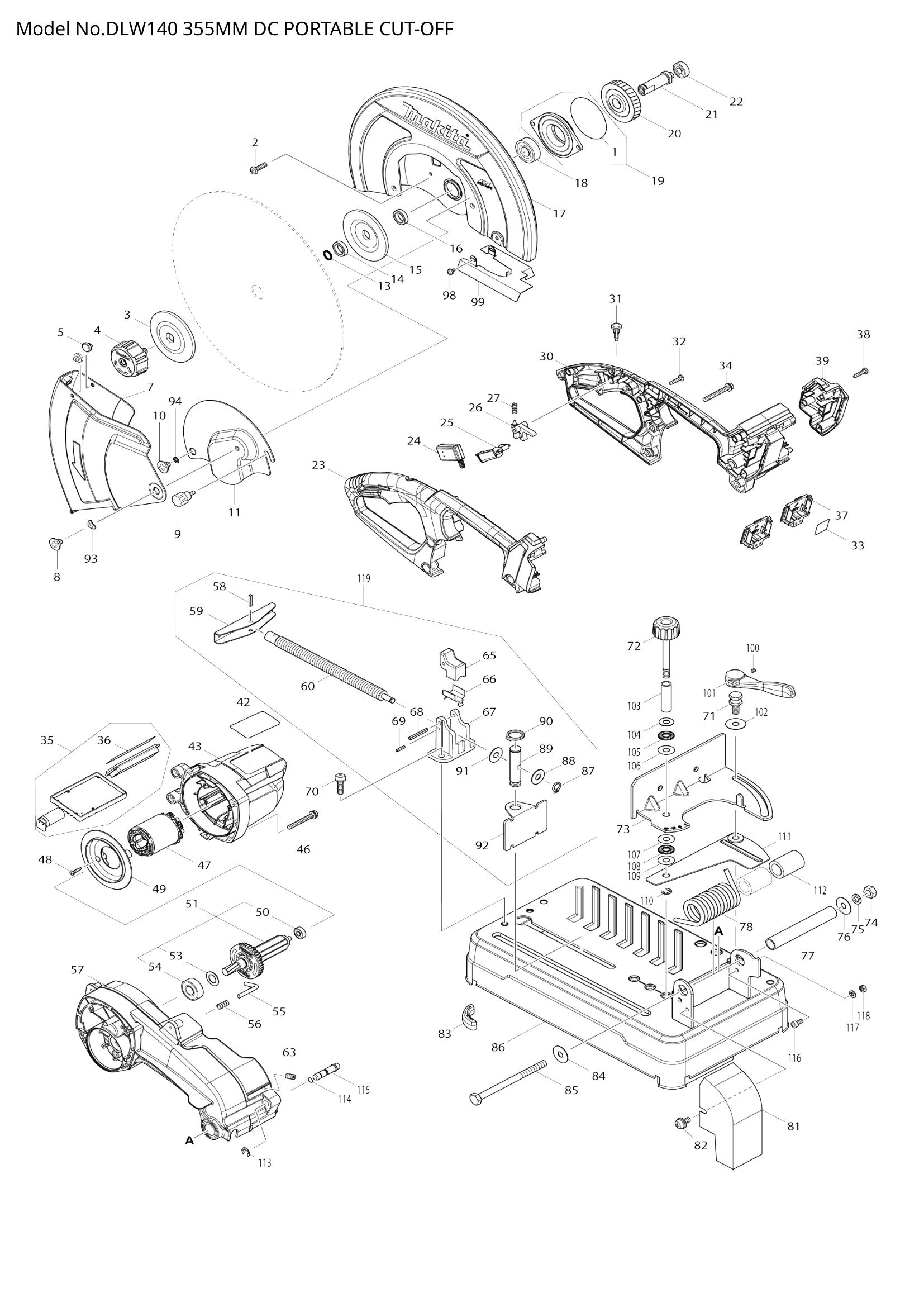 Diagram for DLW140