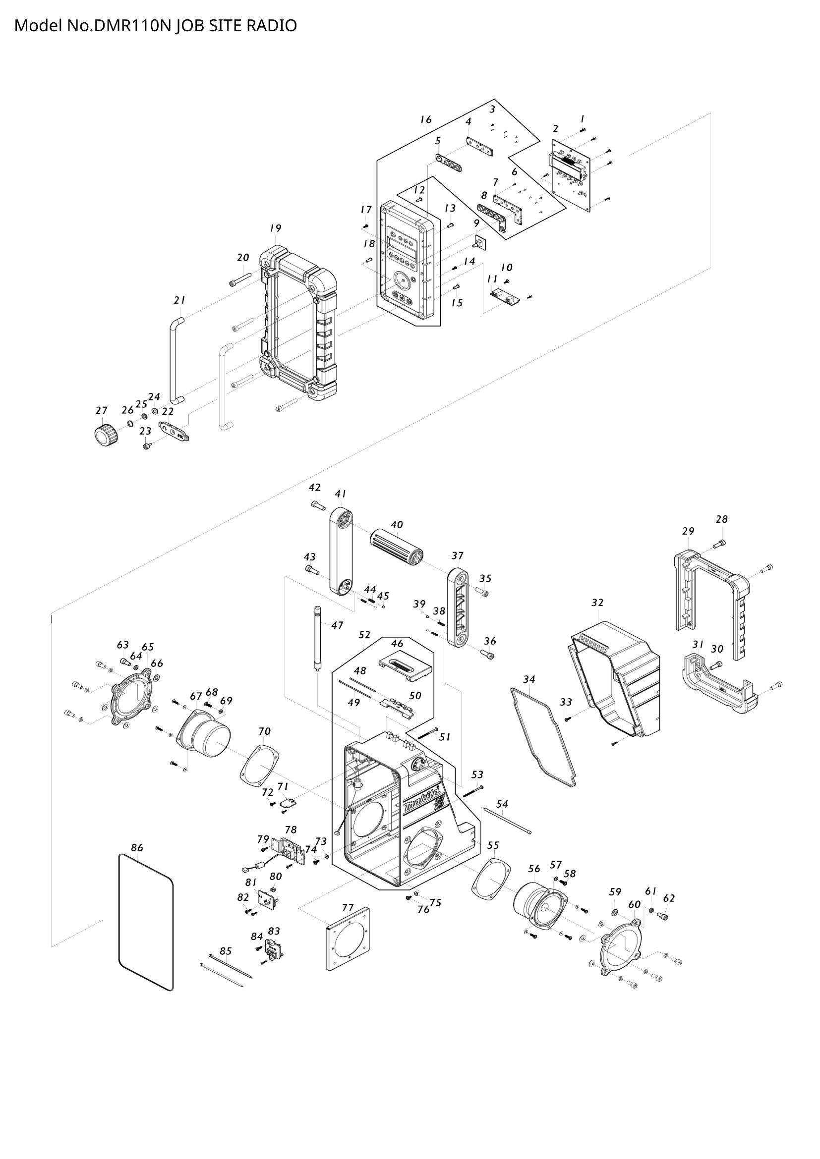Diagram for DMR110