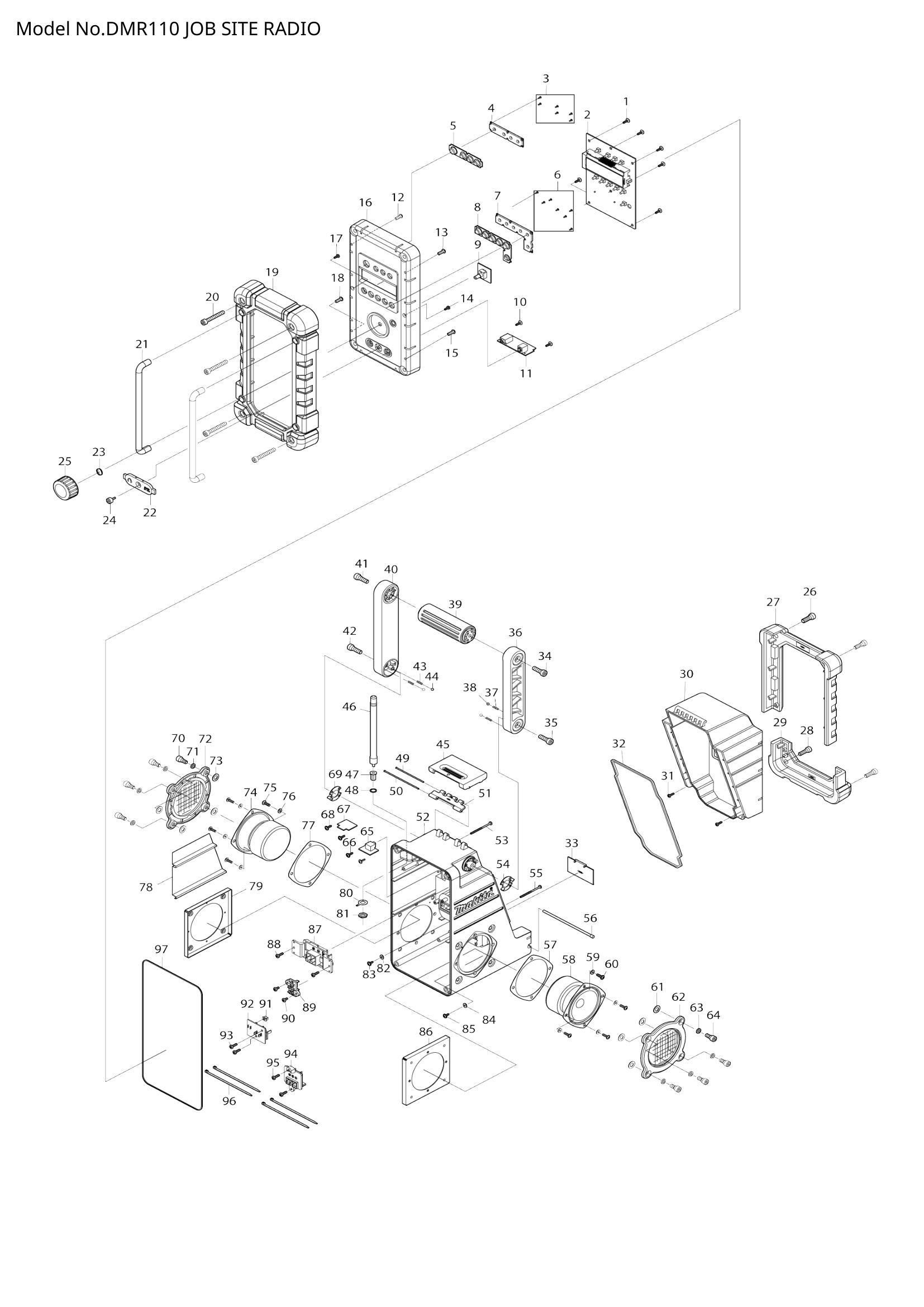 Diagram for DMR110