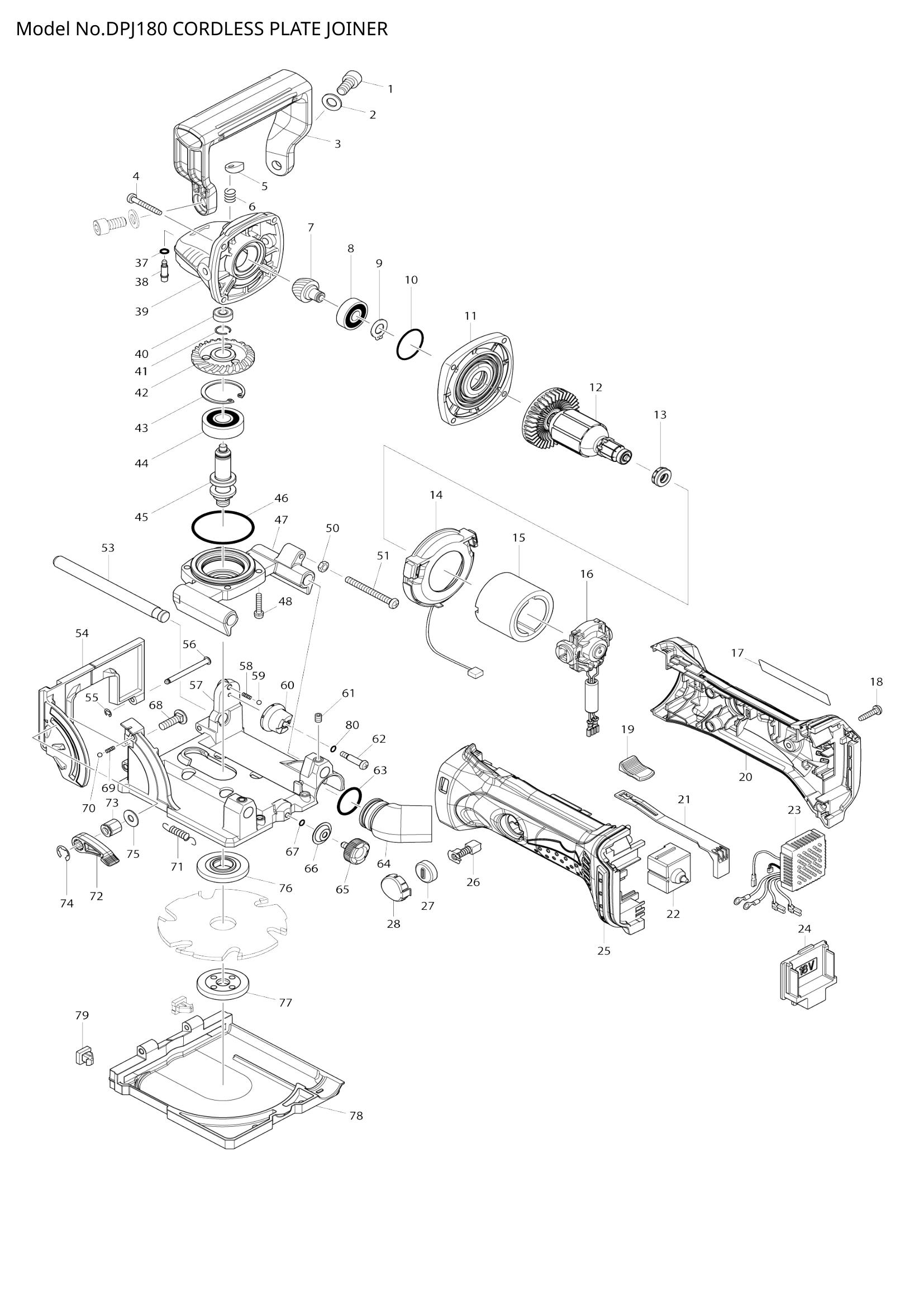 Diagram for DPJ180