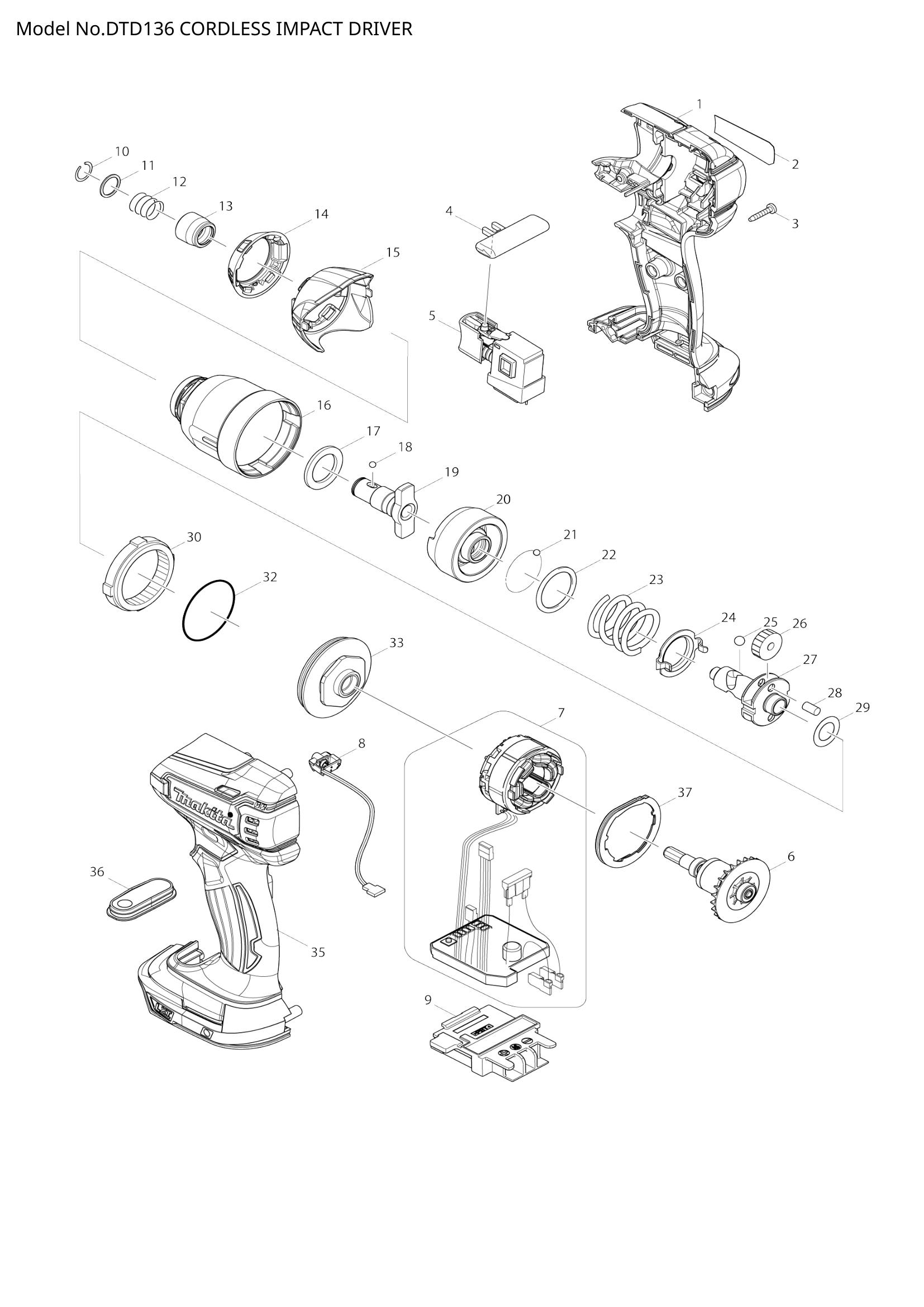 Diagram for DTD136