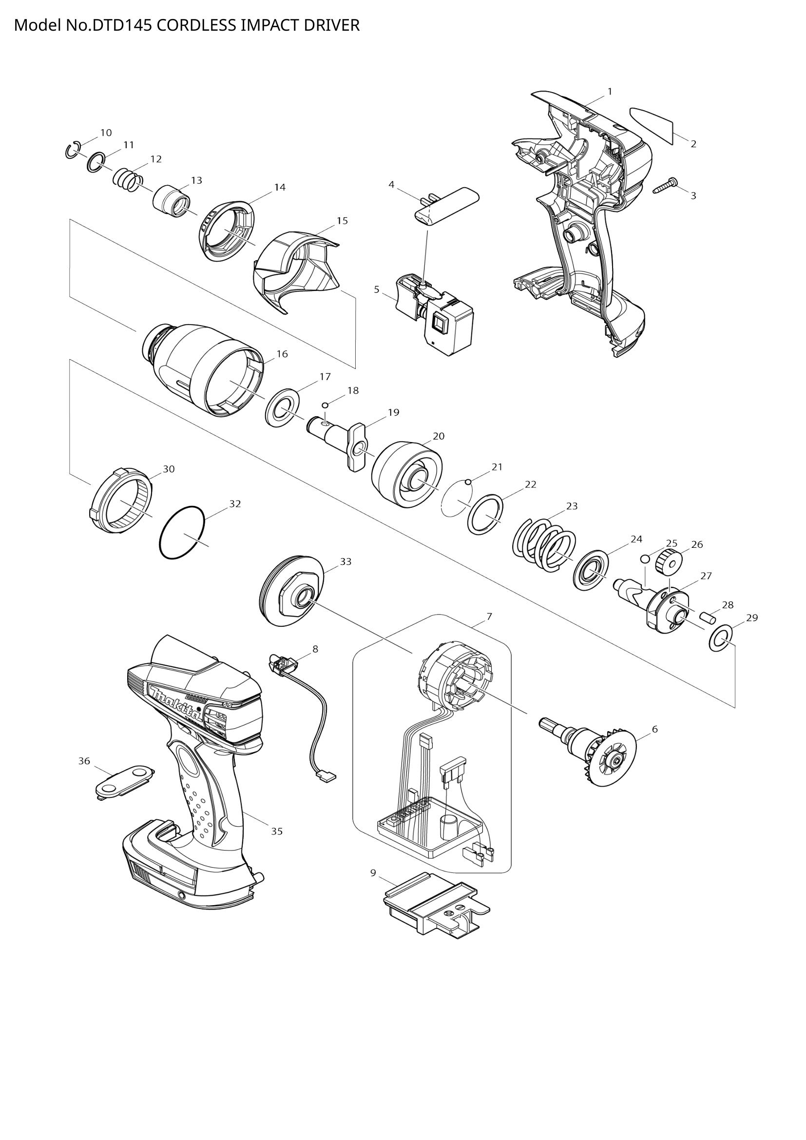 Diagram for DTD145