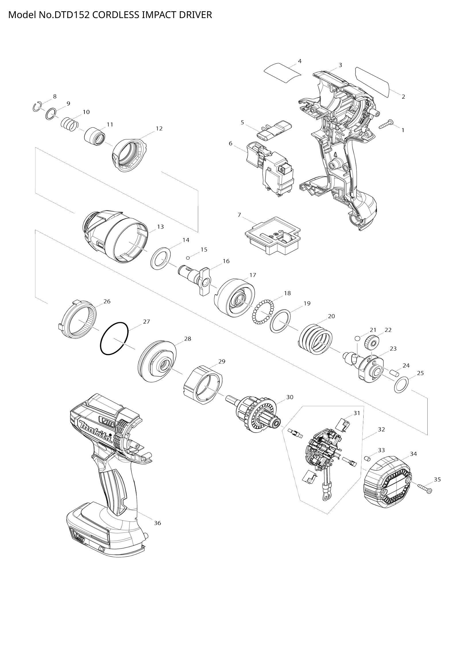 Diagram for DTD152