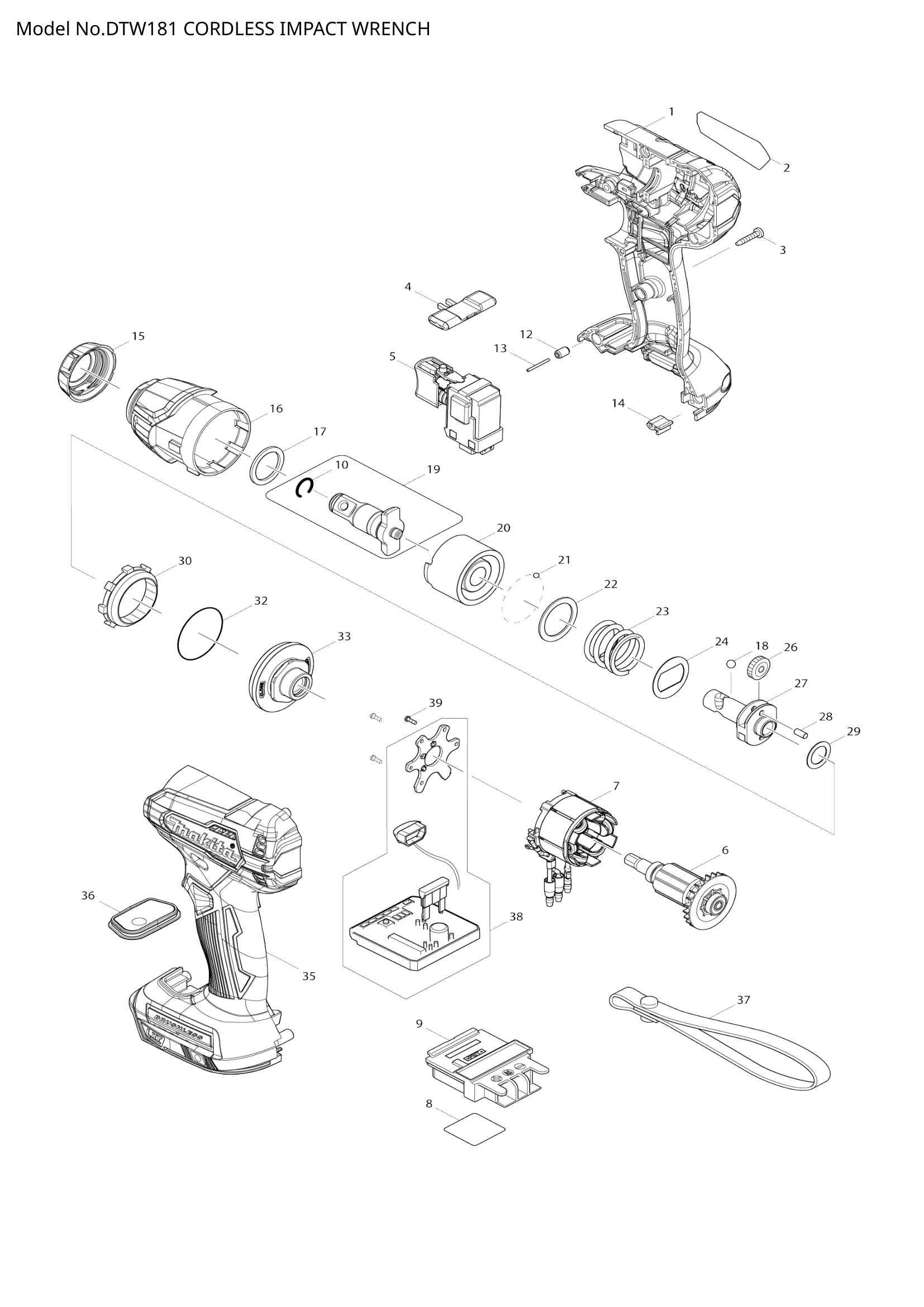 Diagram for DTW181