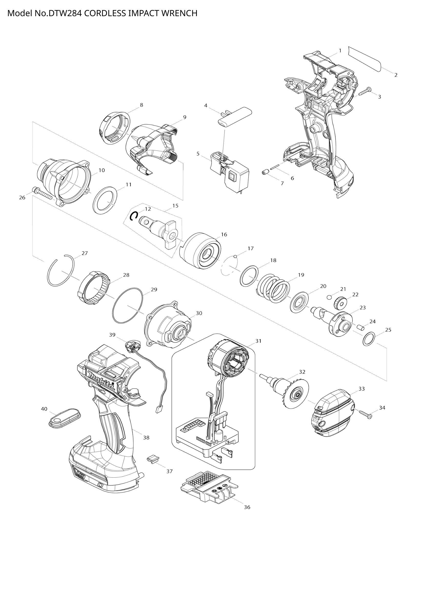Diagram for DTW284