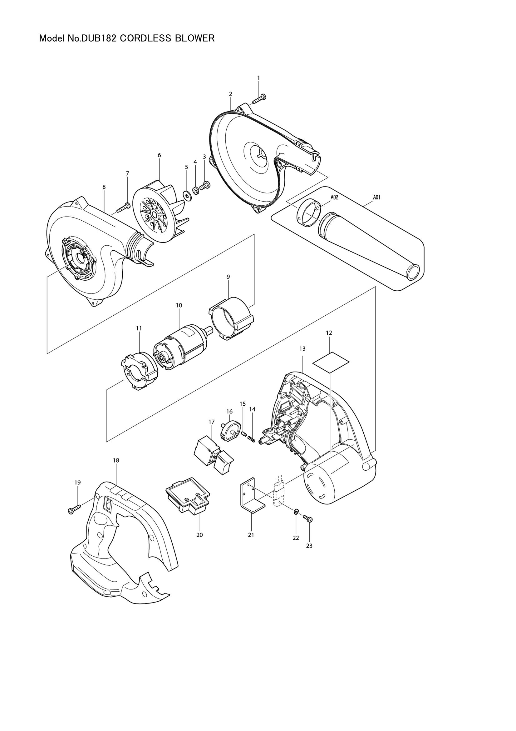 Diagram for DUB182