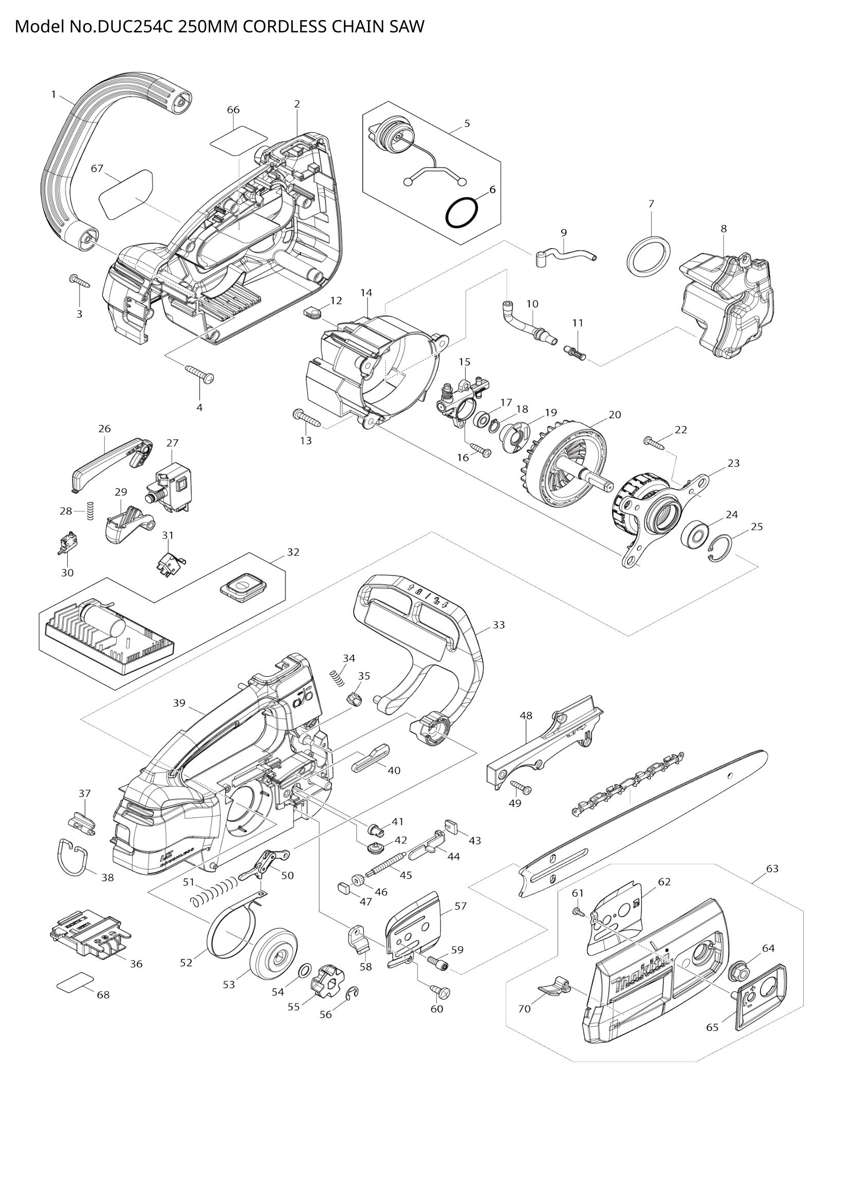 Diagram for DUC254C