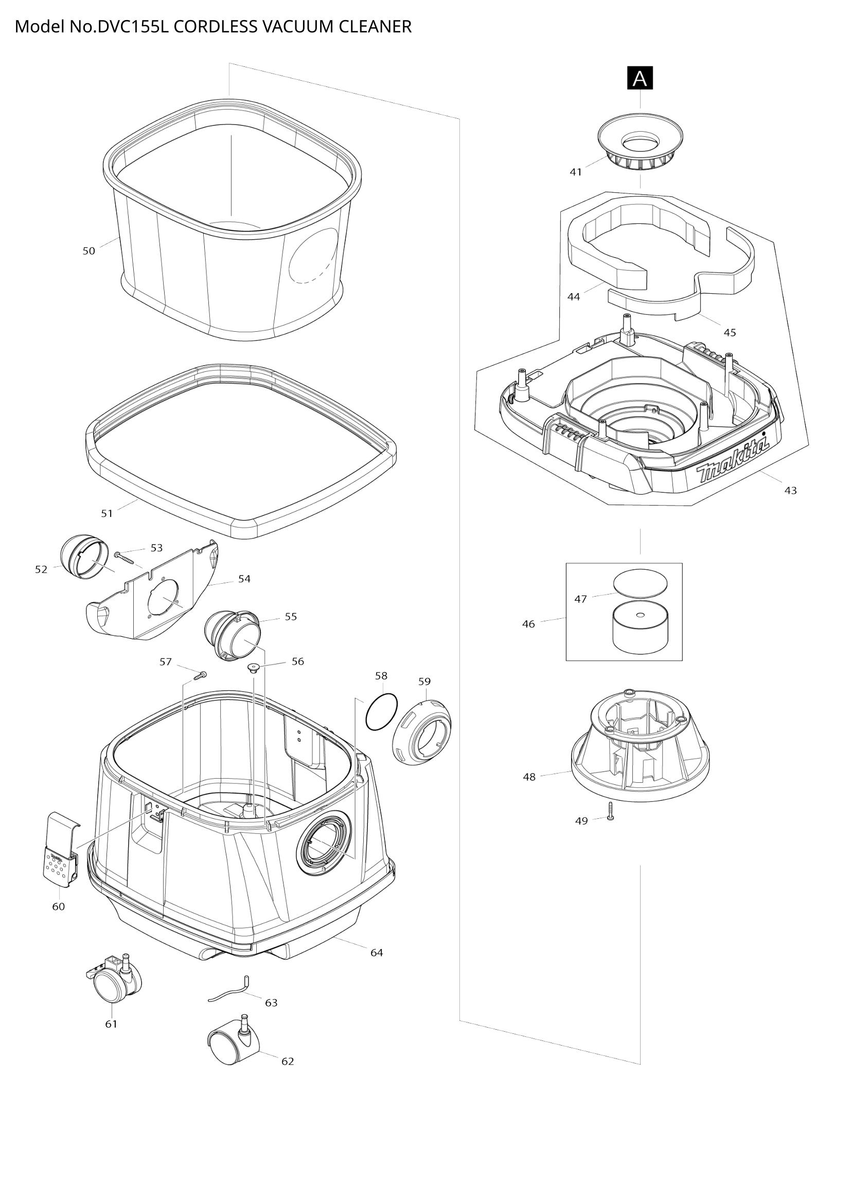 Diagram for DVC155L