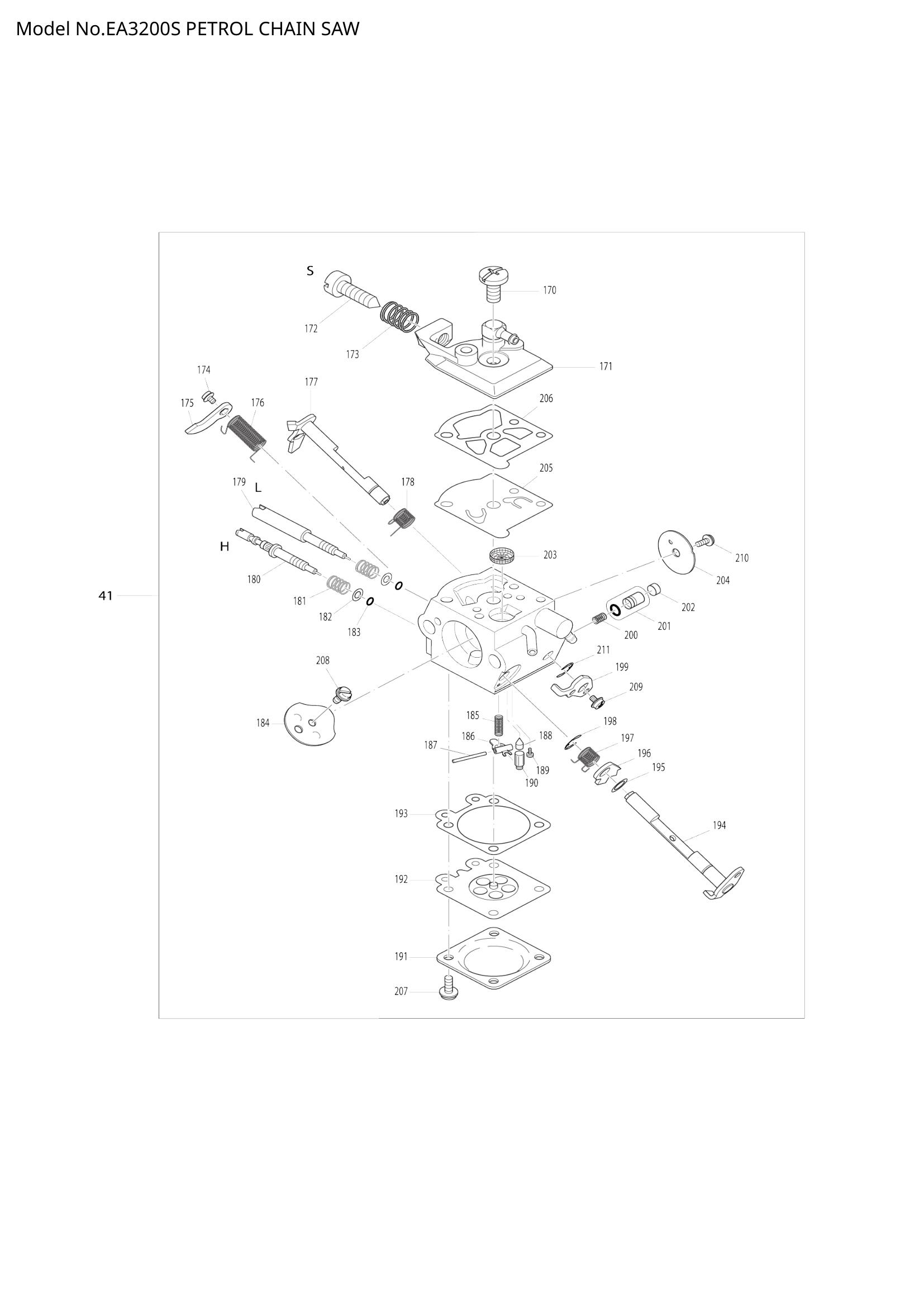 Diagram for EA3200S