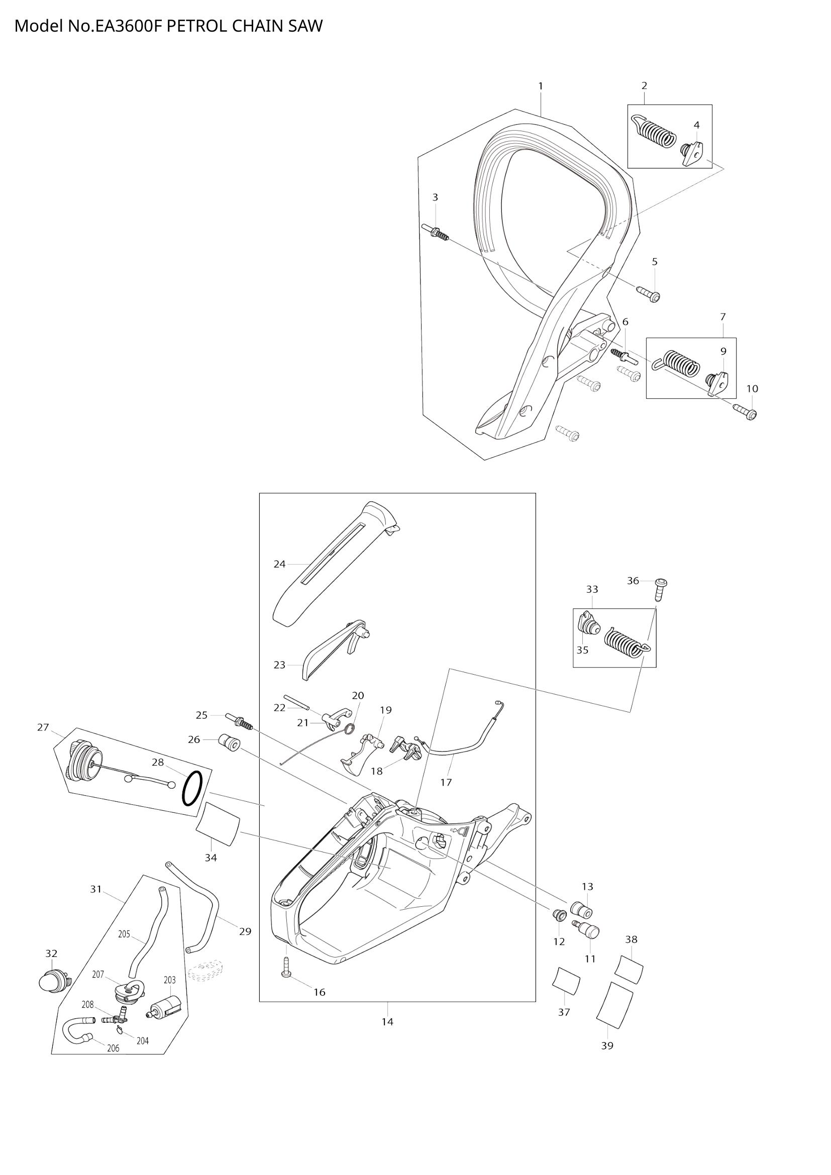 Diagram for EA3600F