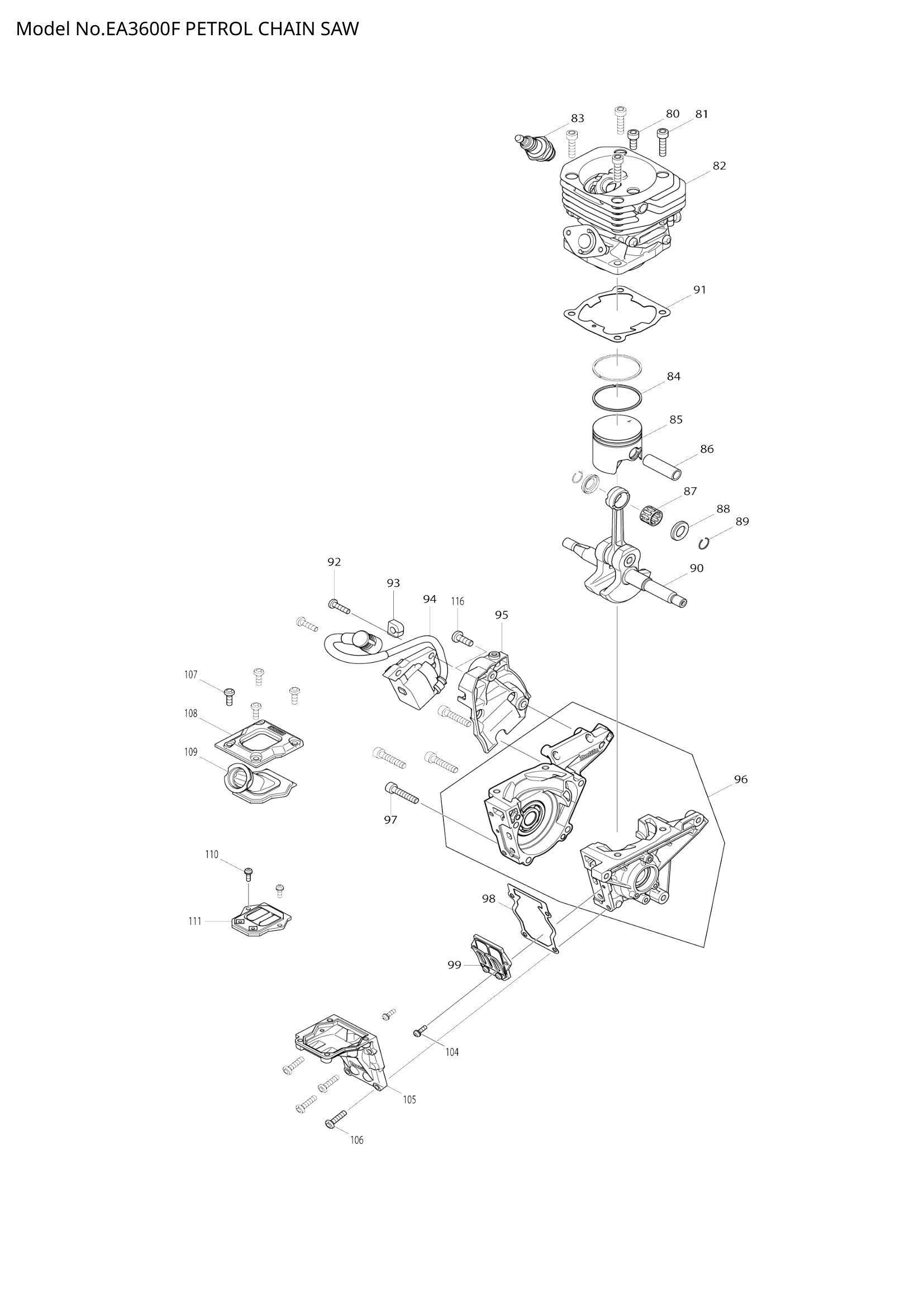 Diagram for EA3600F