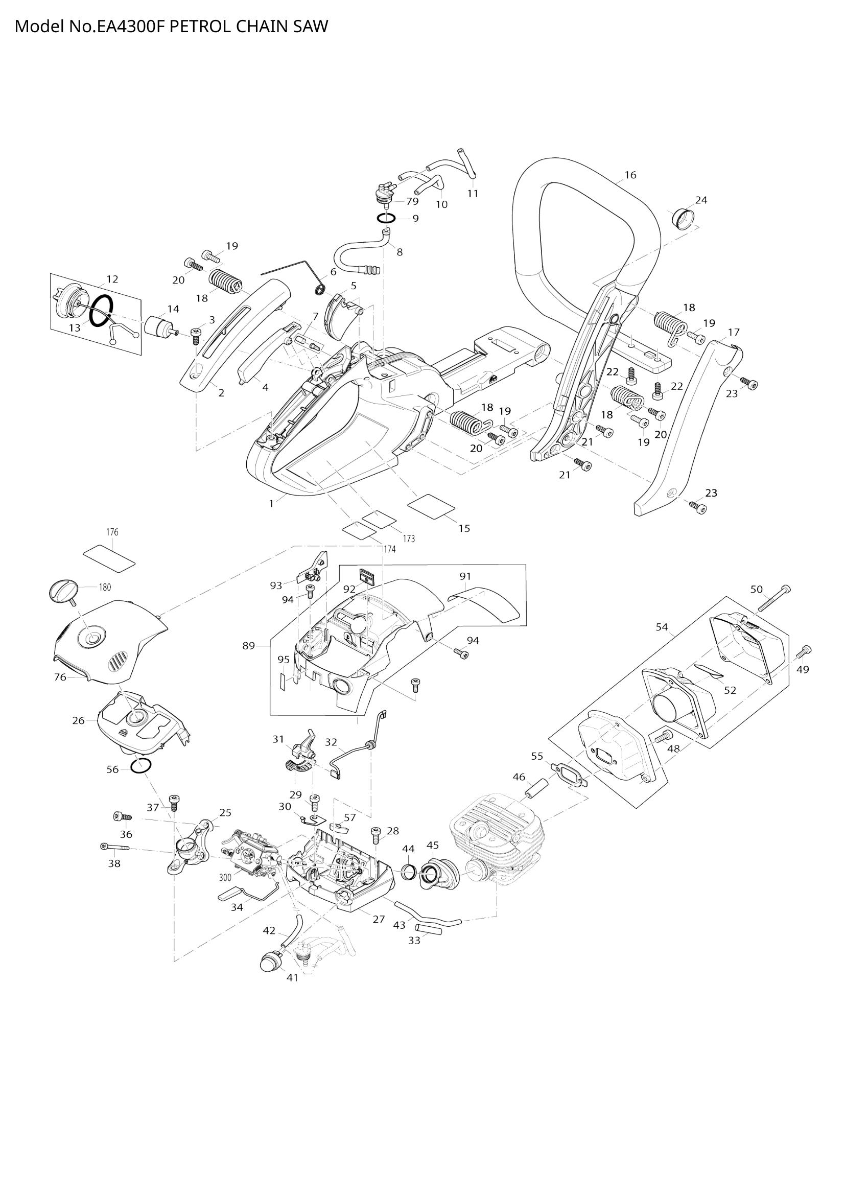 Diagram for EA4300F