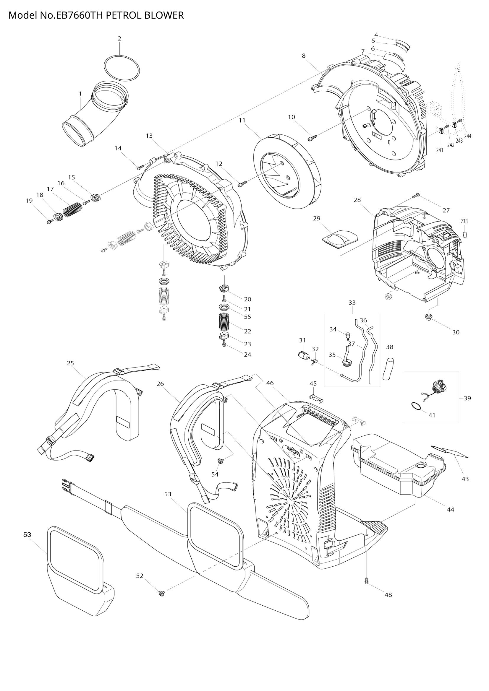 Diagram for EB7660TH