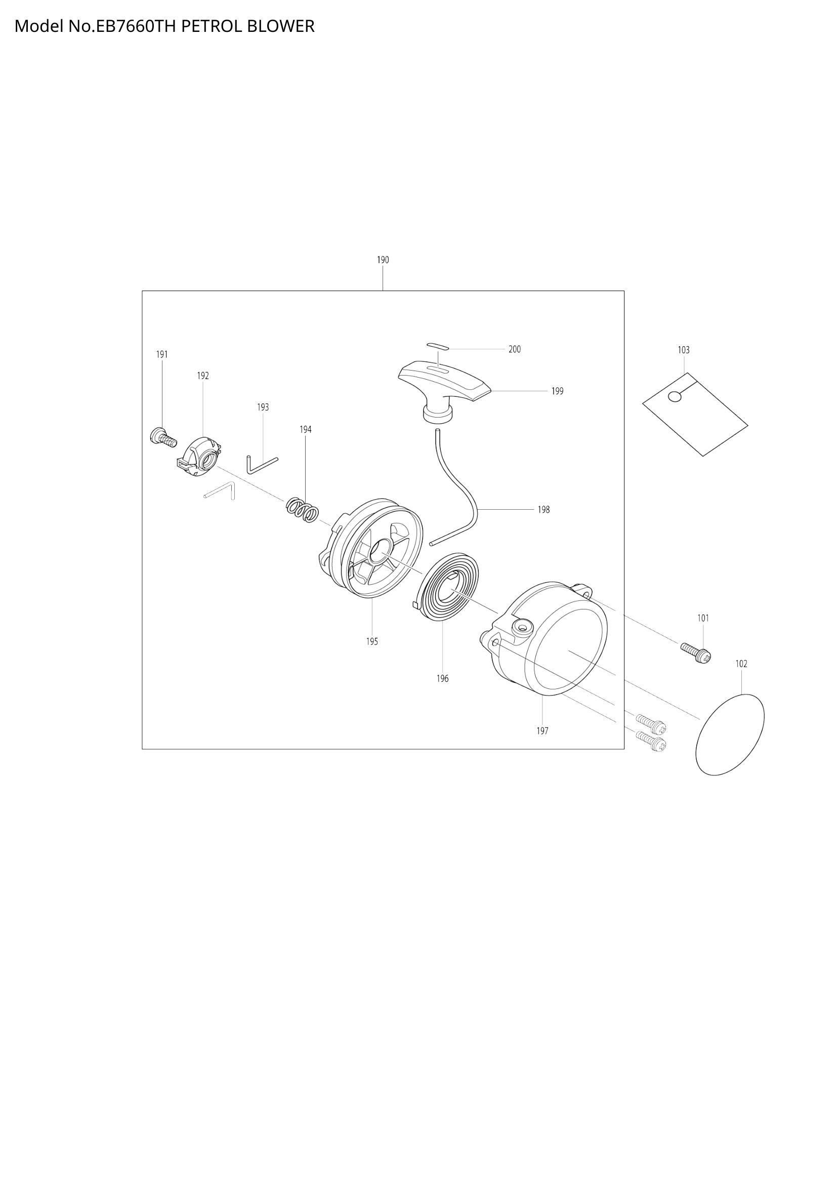 Diagram for EB7660TH
