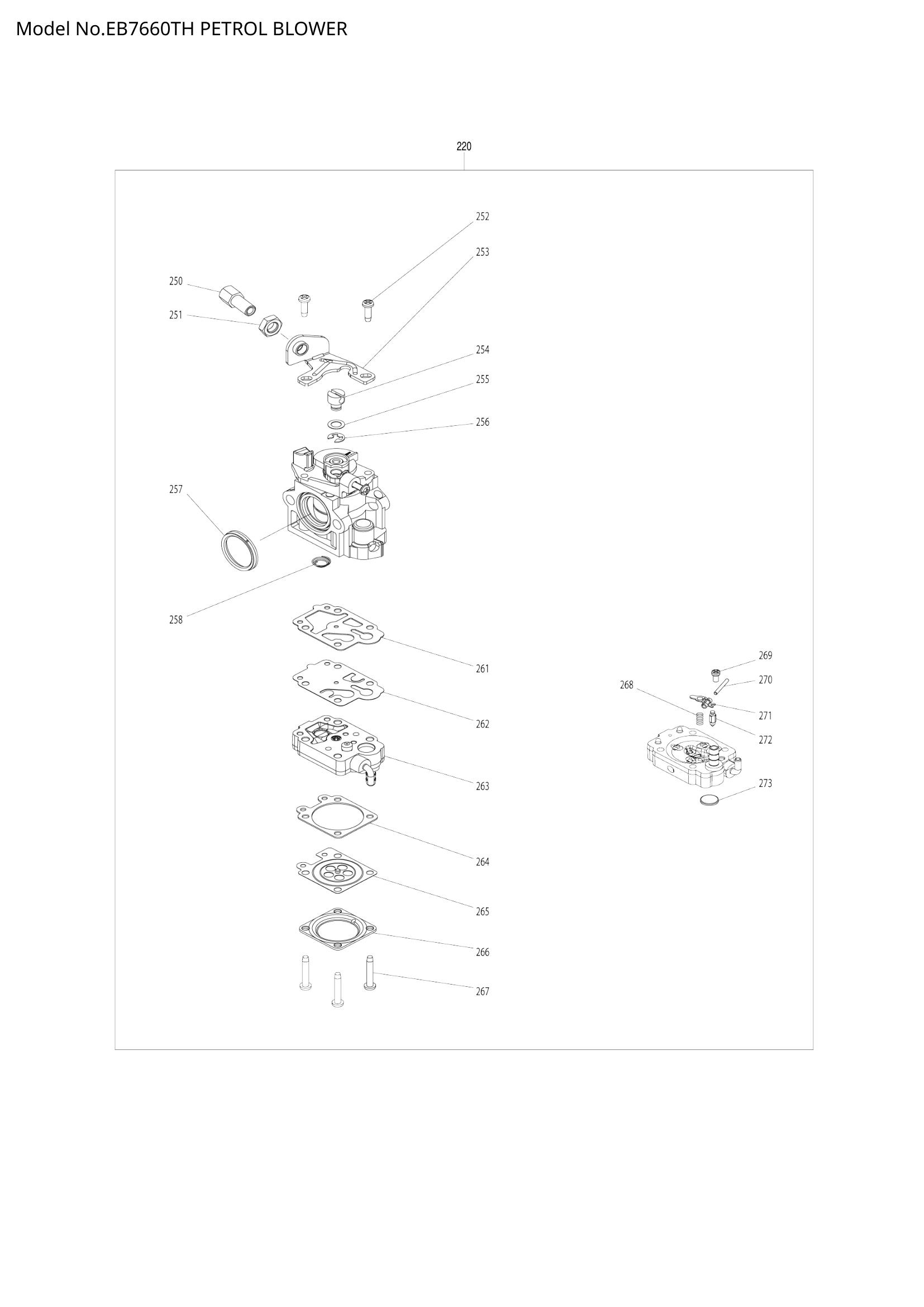 Diagram for EB7660TH