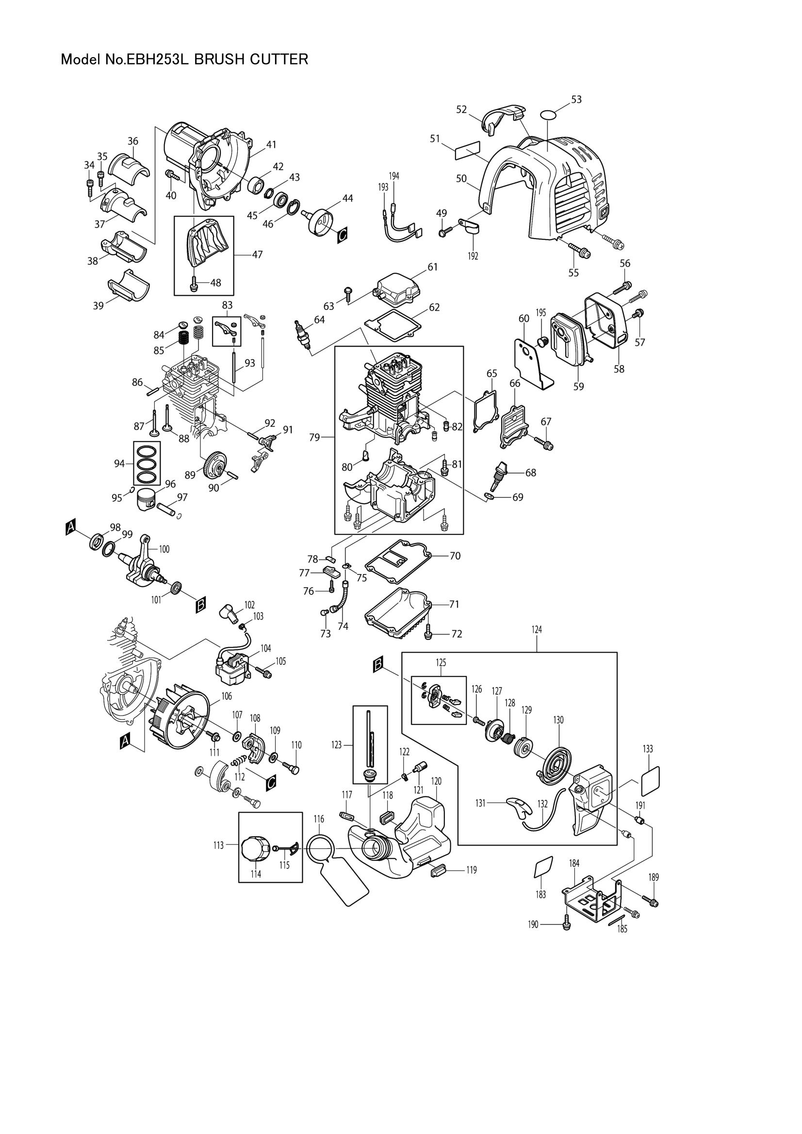 Diagram for EBH253L