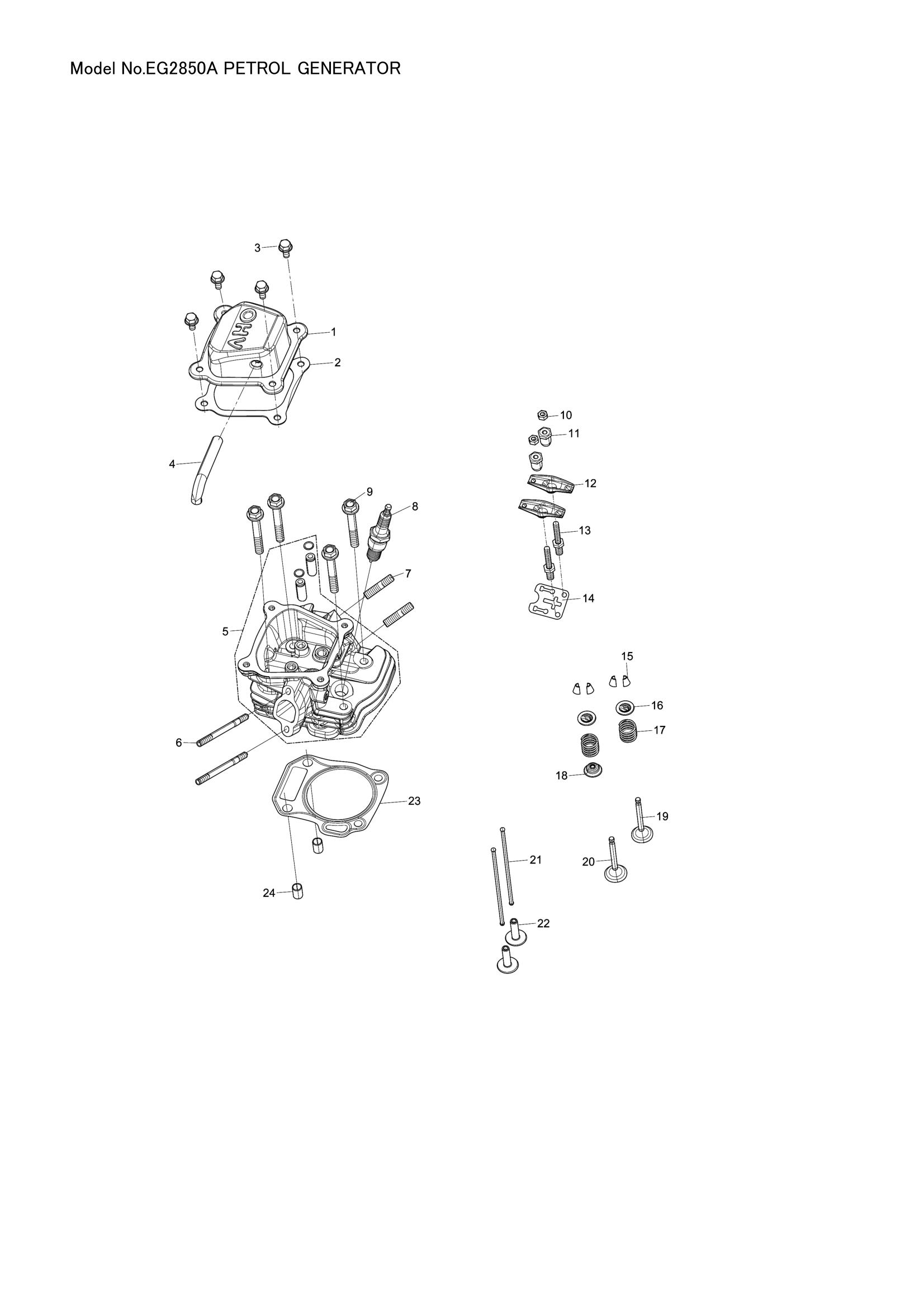 Diagram for EG2850A