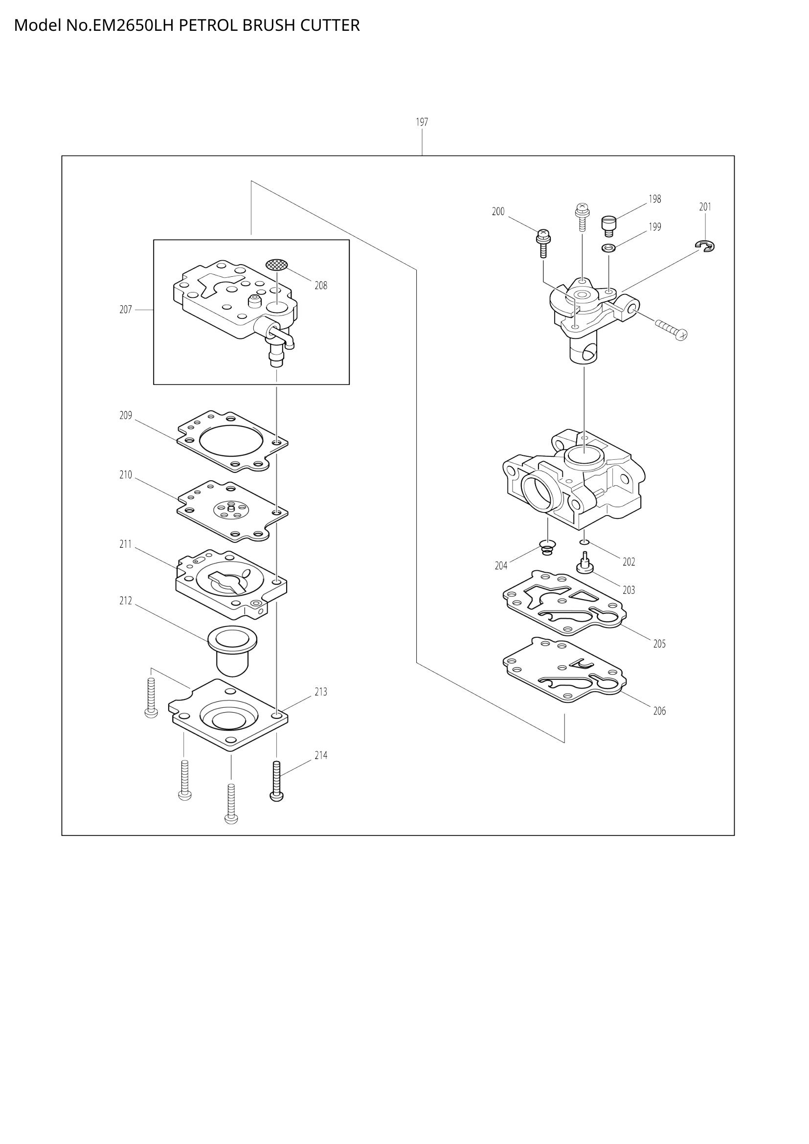 Diagram for EM2650LH