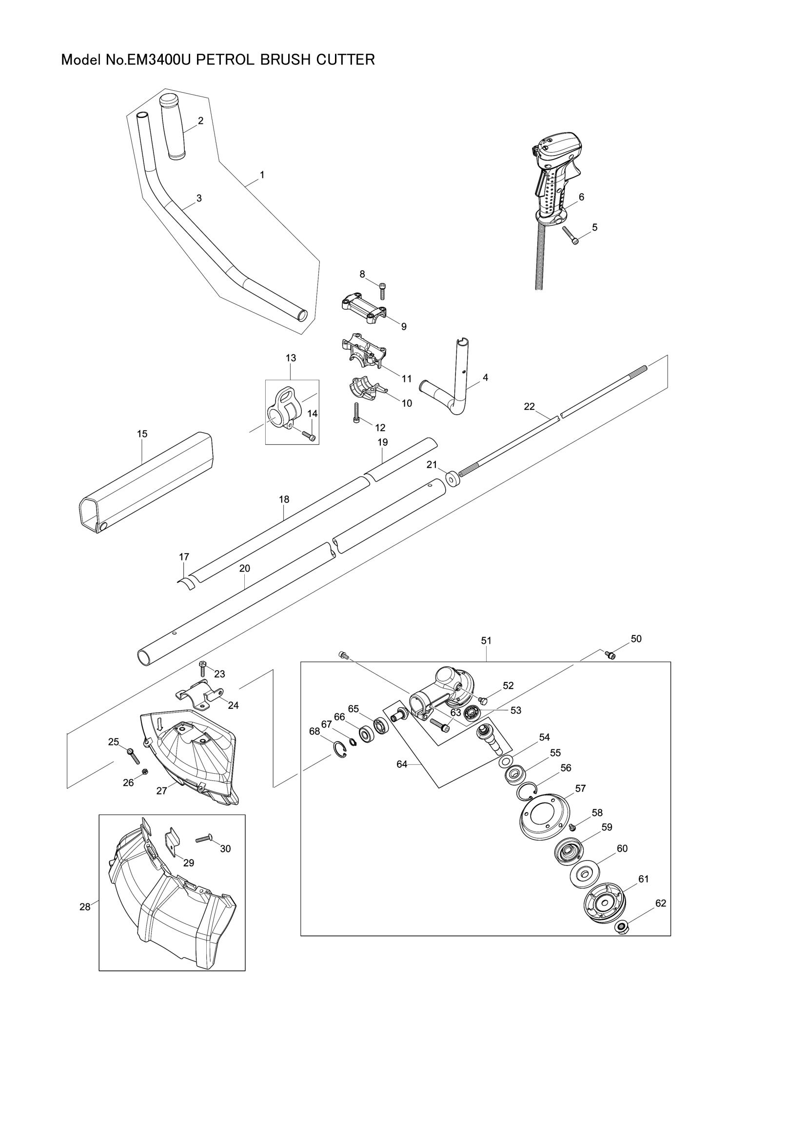 Diagram for EM3400U