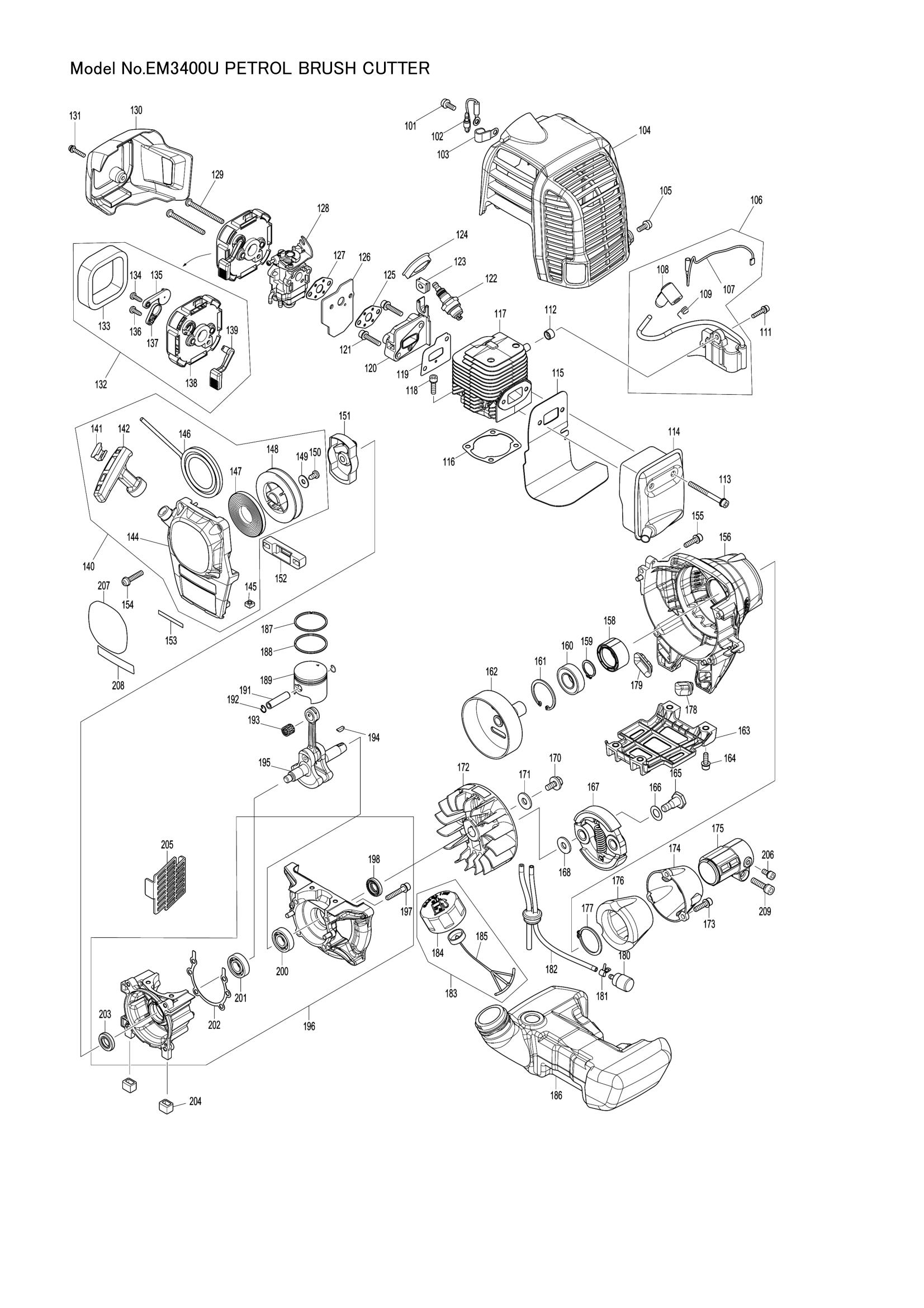 Diagram for EM3400U