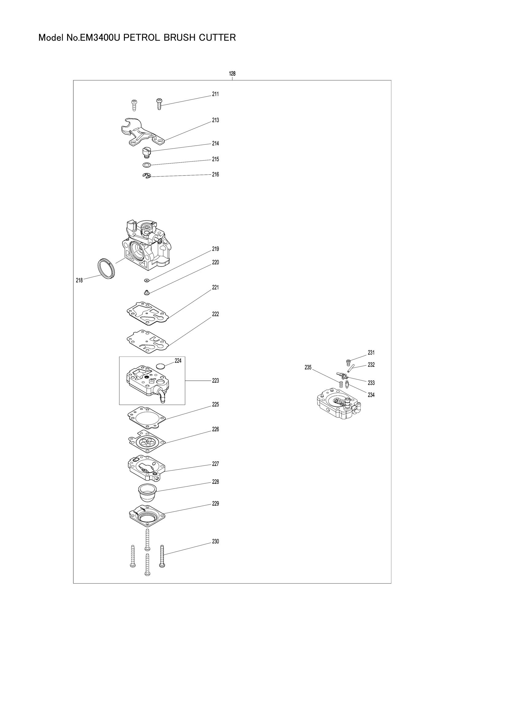 Diagram for EM3400U