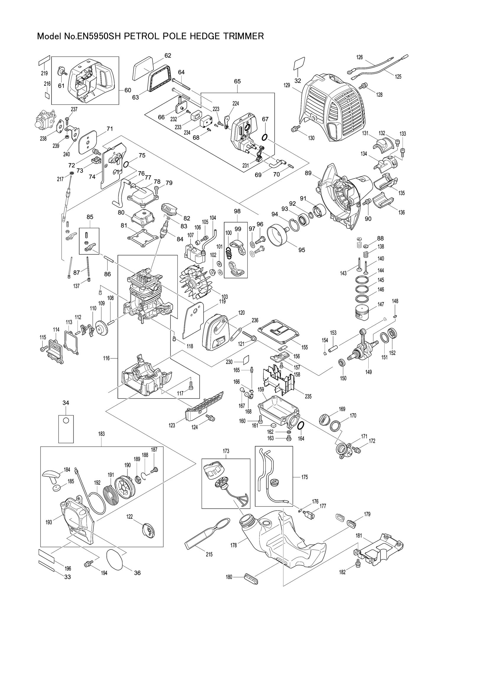 Diagram for EN5950SH