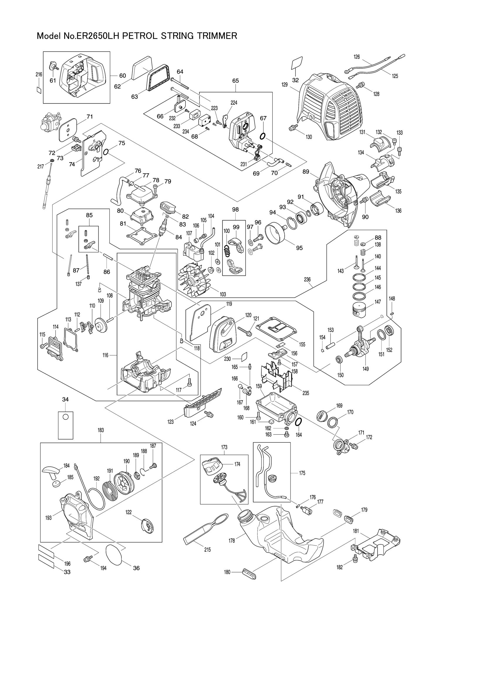 Diagram for ER2650LH
