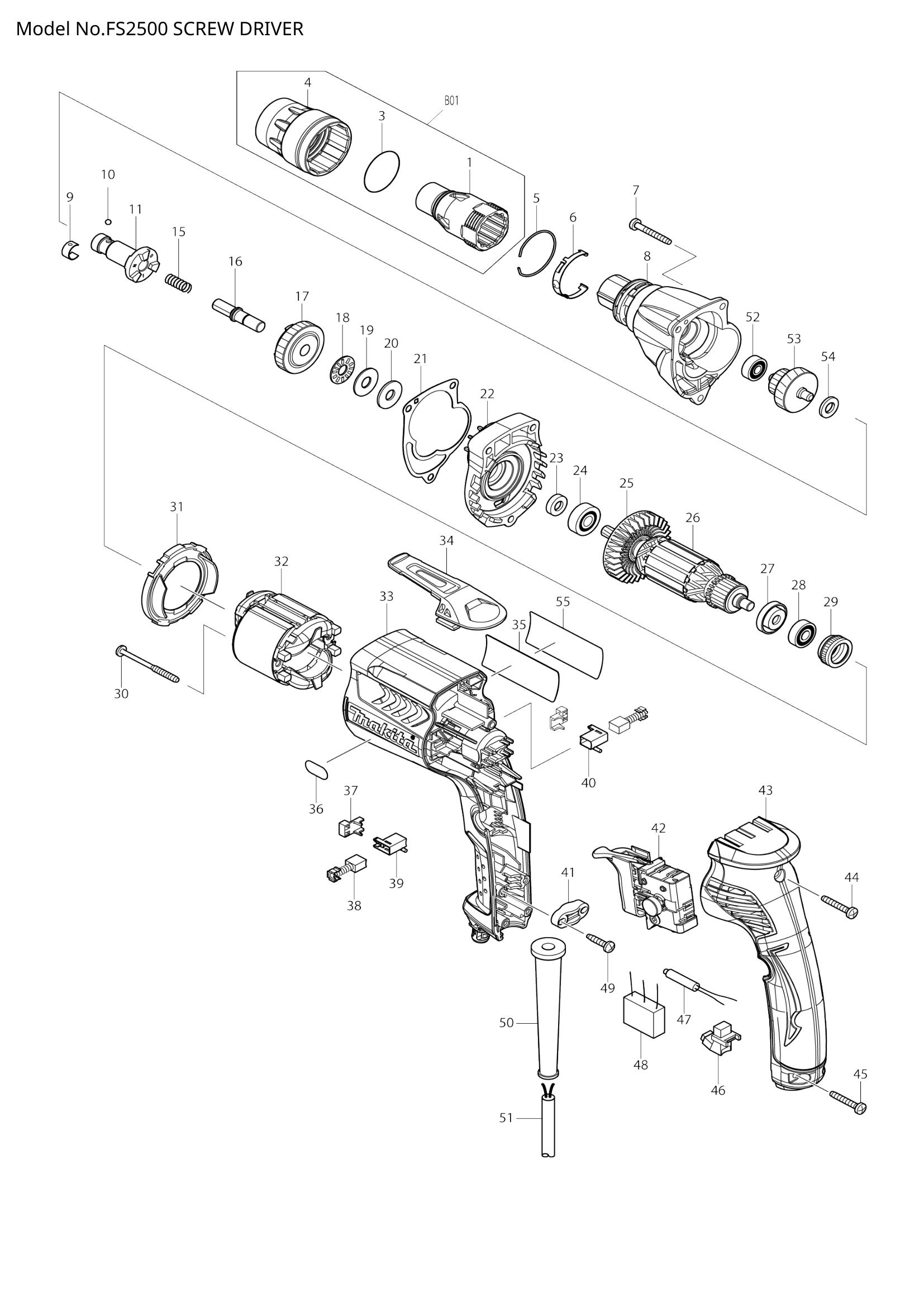 Diagram for FS2500
