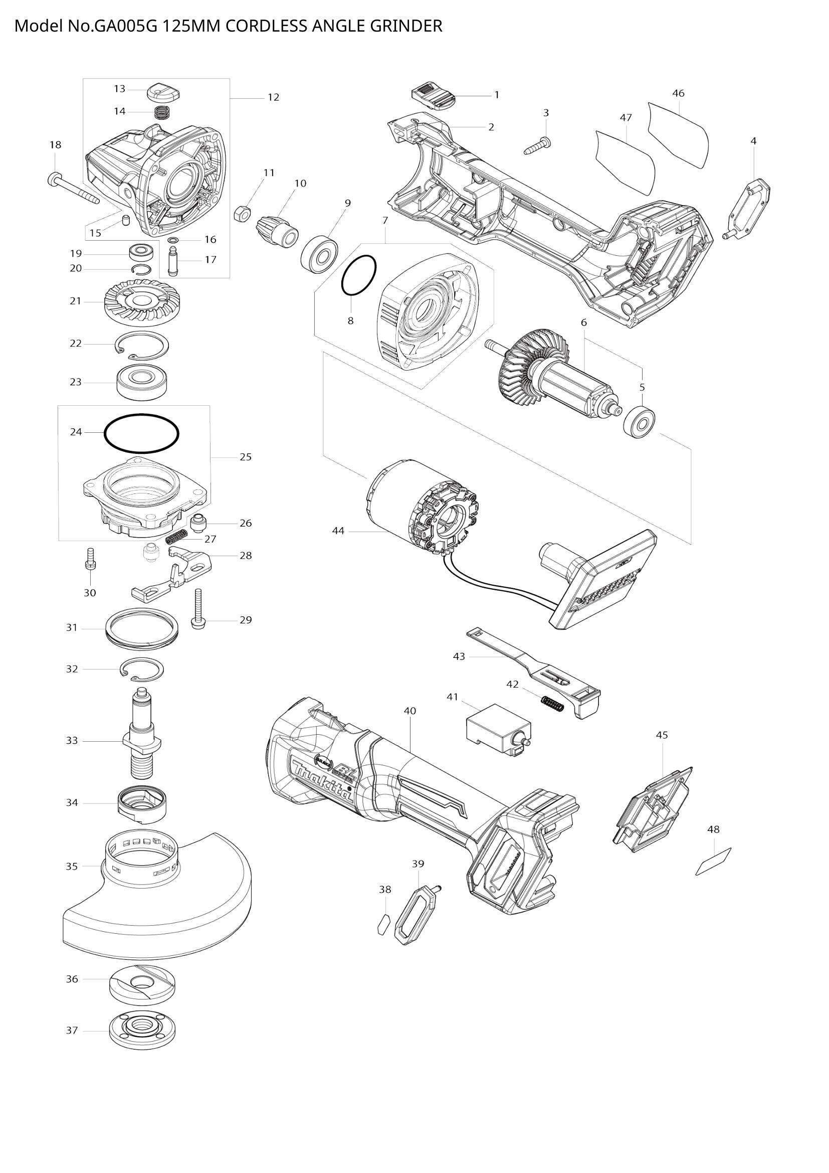 Diagram for GA005G