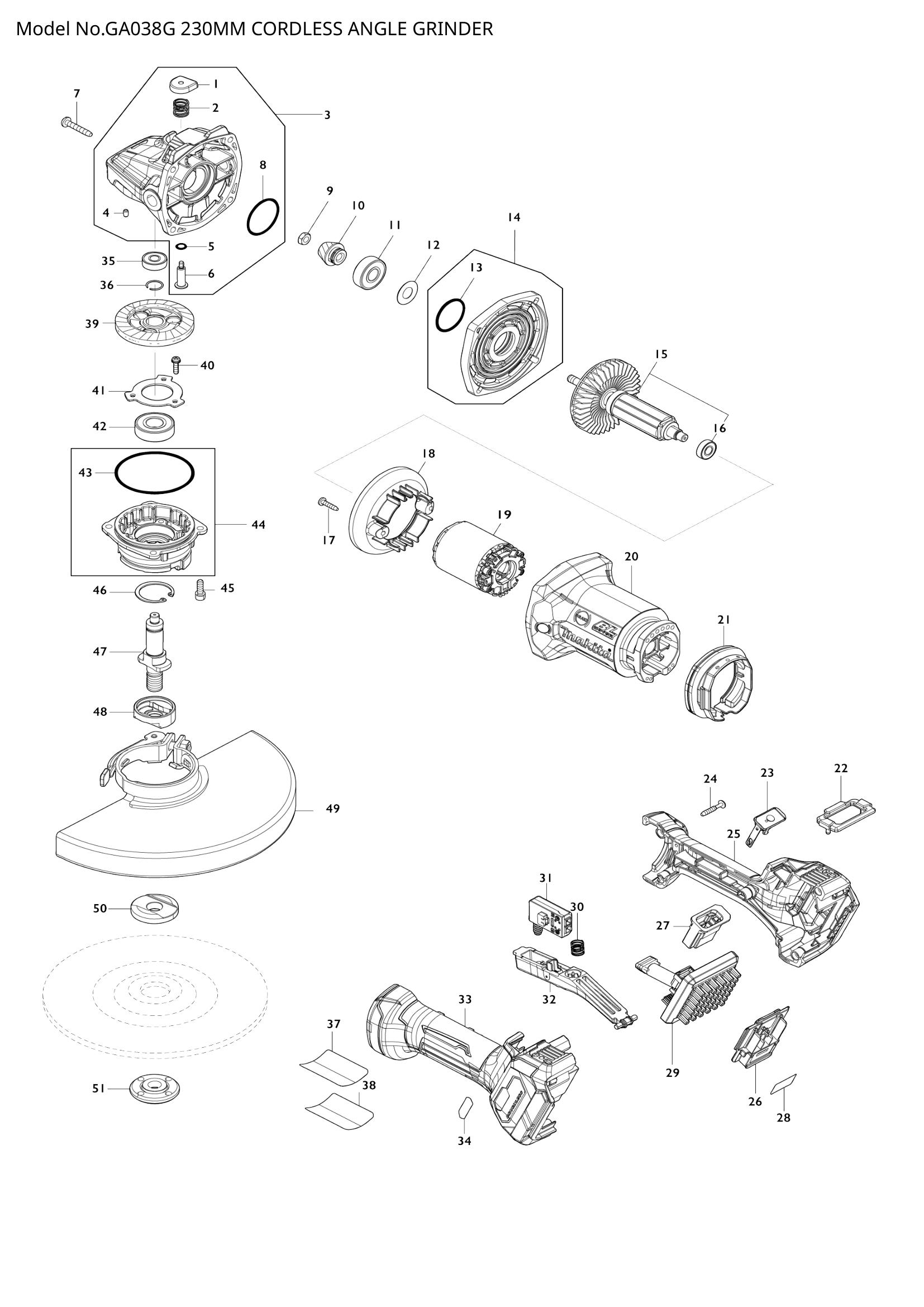Diagram for GA038G