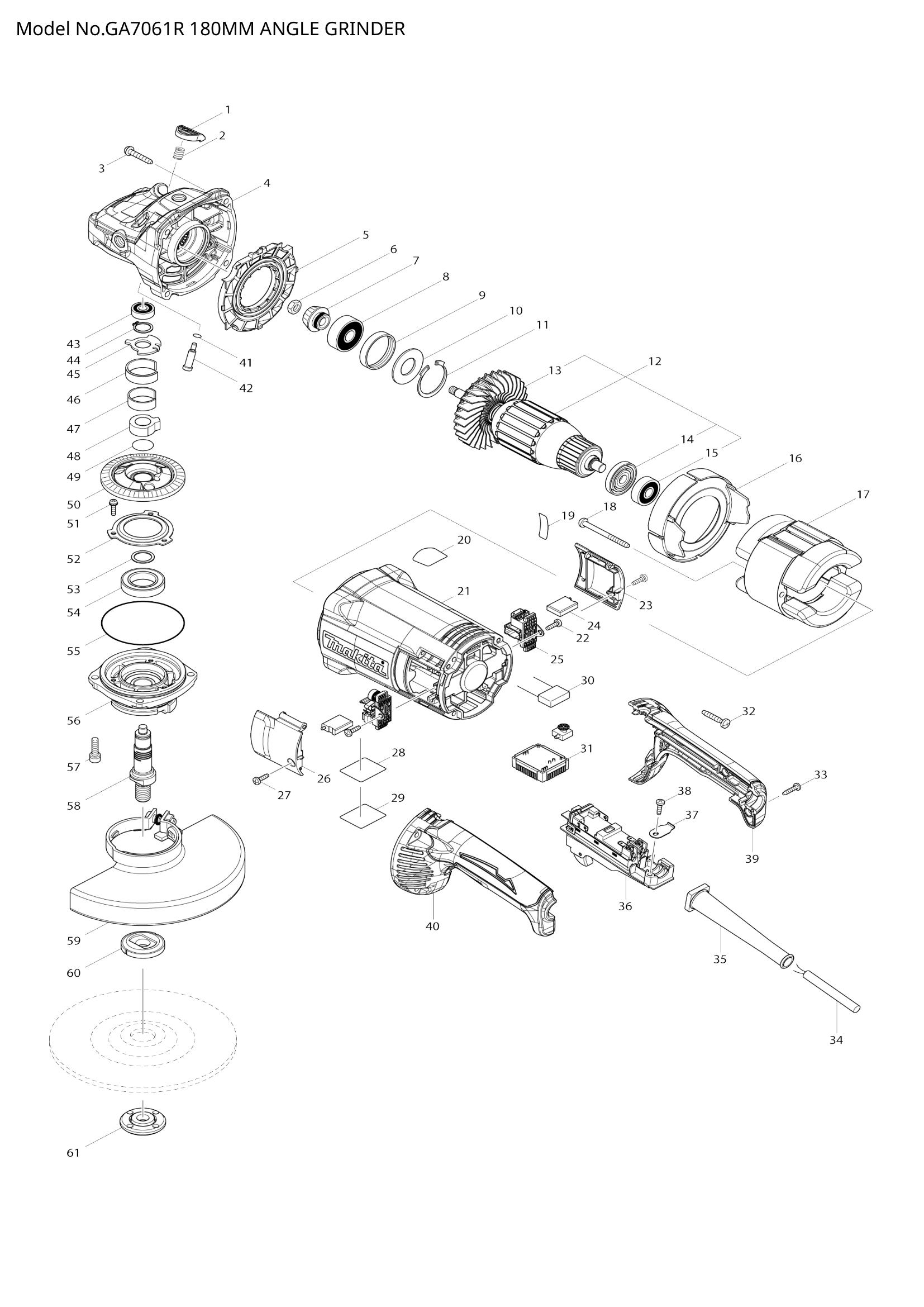 Diagram for GA7061R